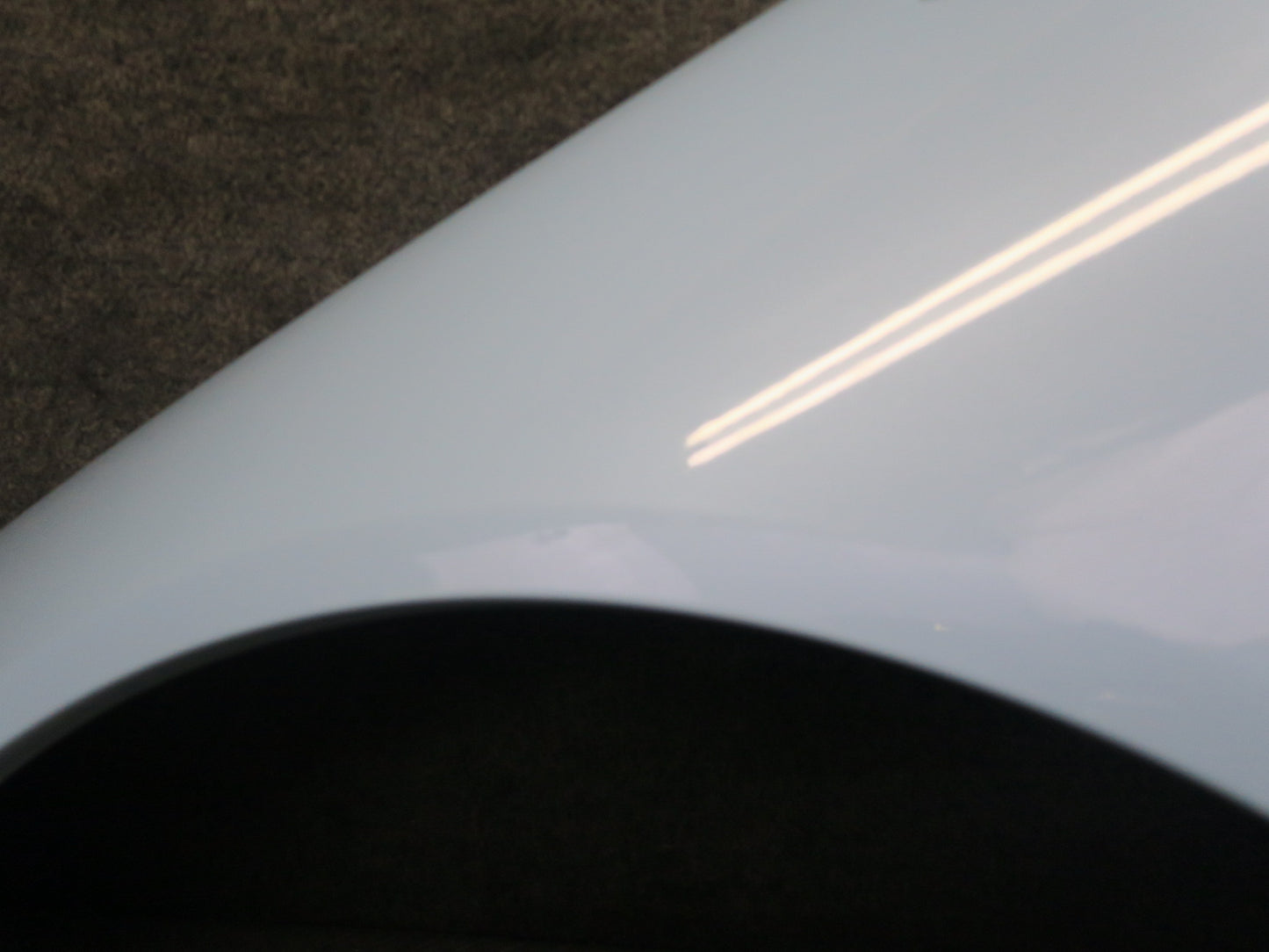 02-05 Ford Thunderbird Front Left Fender Shell Panel Cover Robins EGG Blue OEM