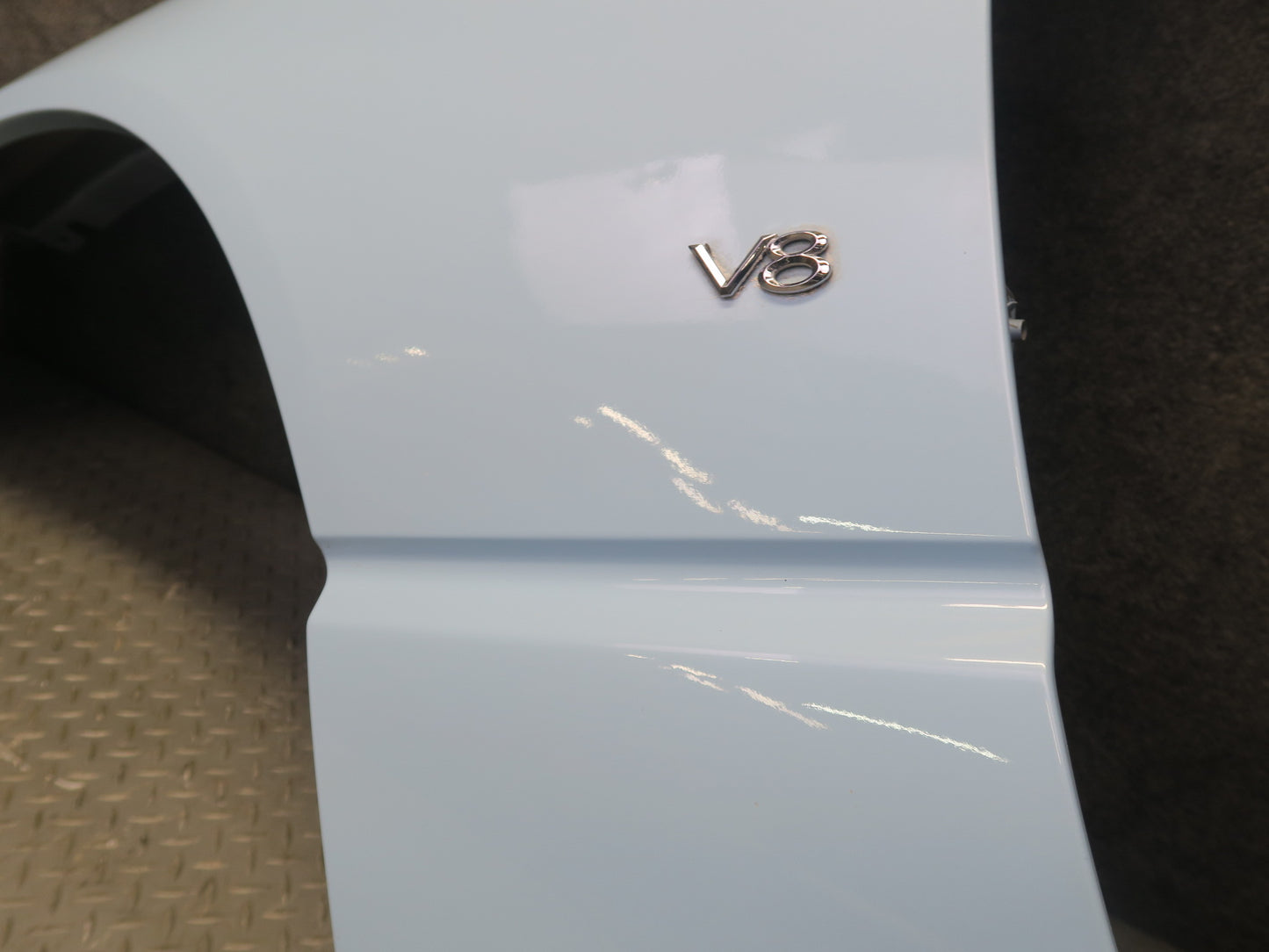 02-05 Ford Thunderbird Front Left Fender Shell Panel Cover Robins EGG Blue OEM