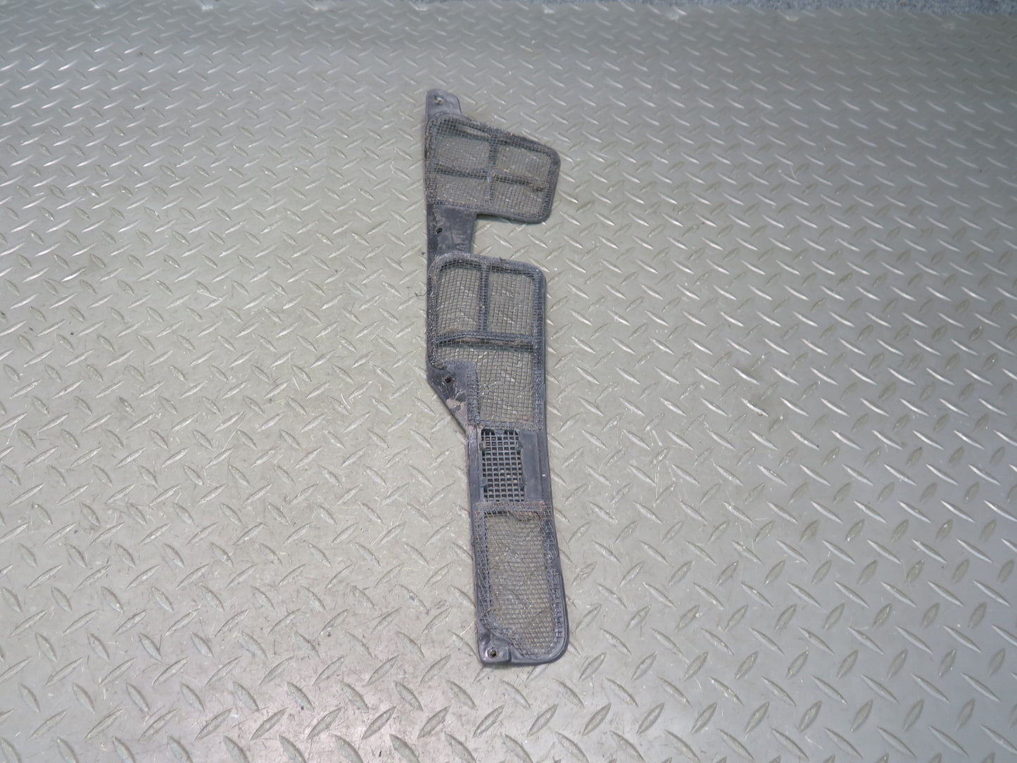 84-96 Chevrolet Corvette C4 Windshield Cowl Drain Screen Grille Plate Set OEM