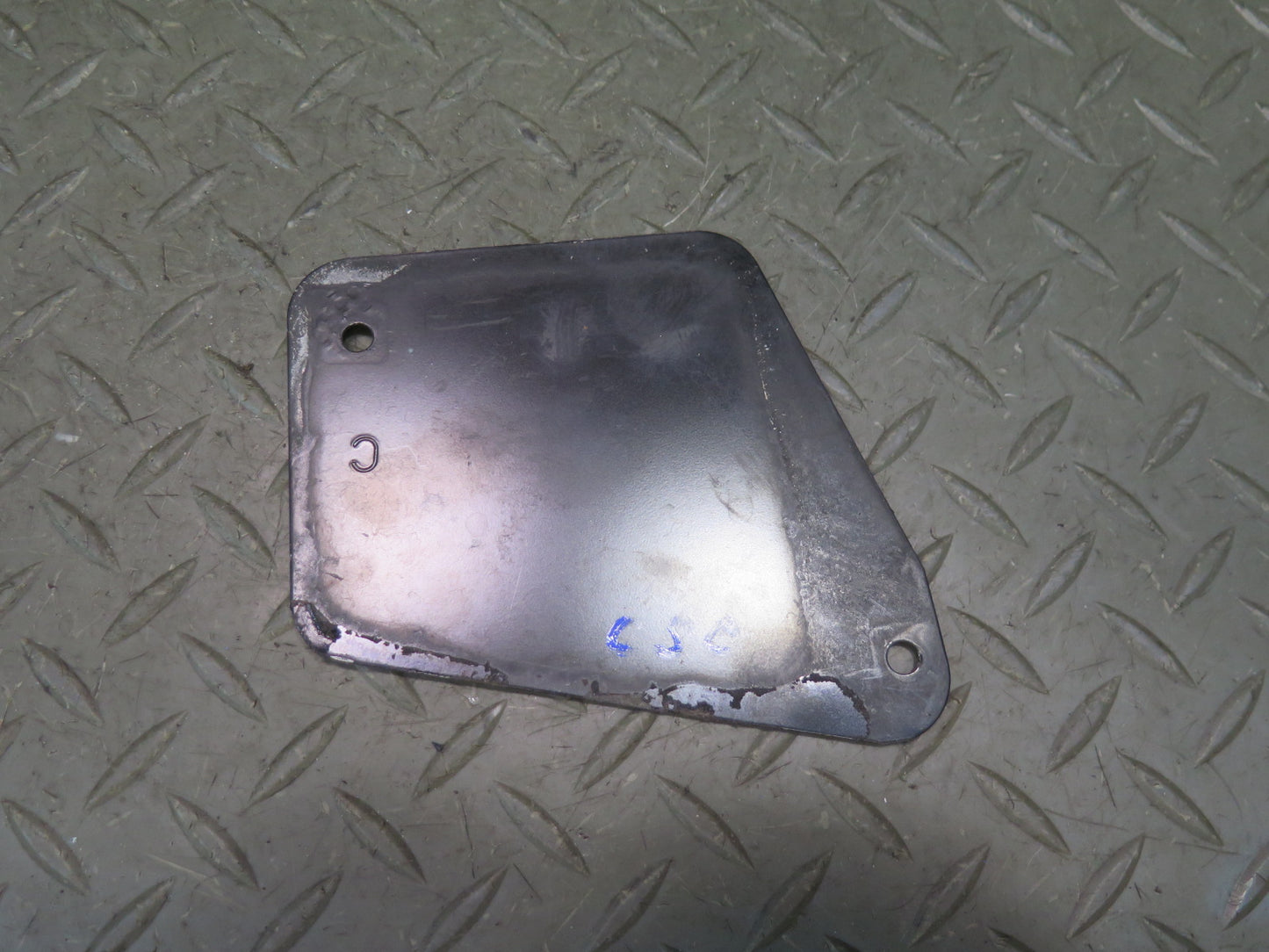 84-96 Chevrolet Corvette C4 Windshield Cowl Drain Screen Grille Plate Set OEM