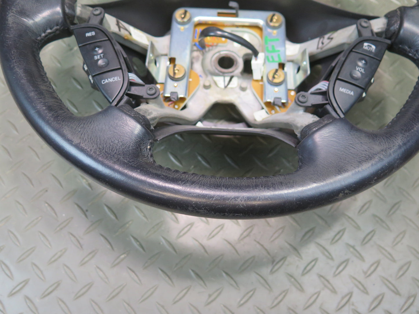 02-05 Ford Thunderbird Leather Steering w Controls 3W6A-3F563-BCW OEM