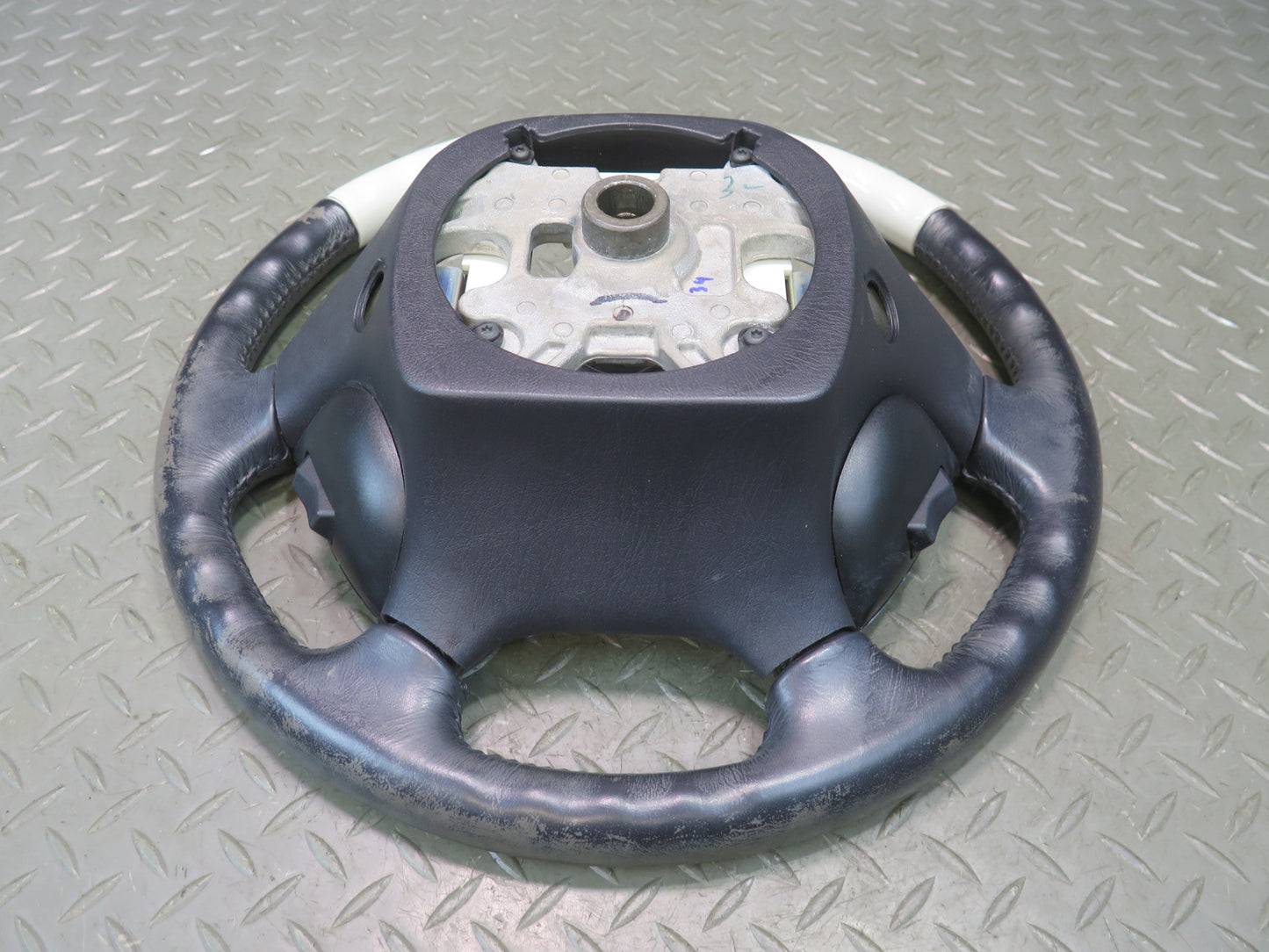 02-05 Ford Thunderbird Leather Steering w Controls 3W6A-3F563-BCW OEM