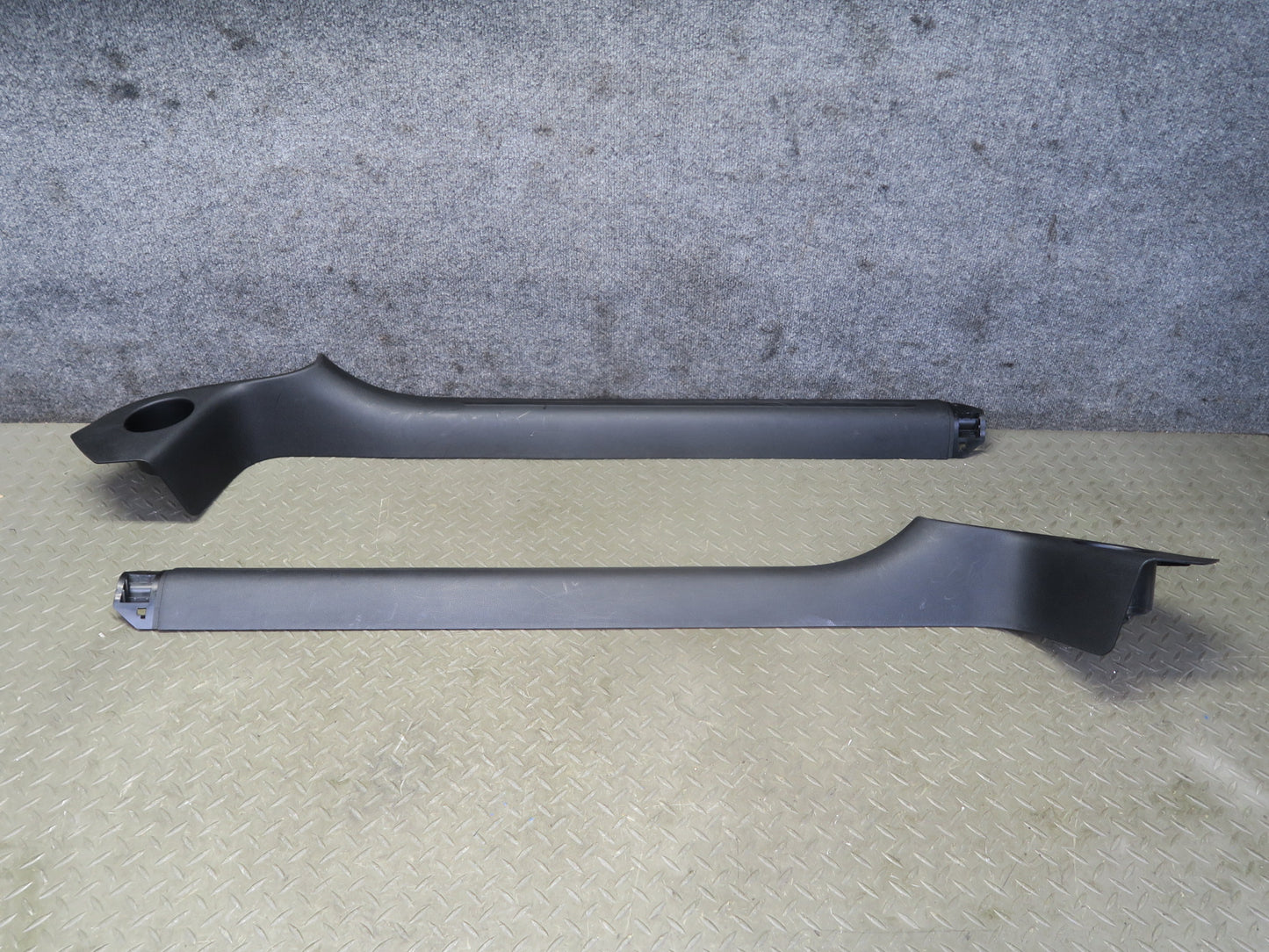 08-17 Audi B8 A5 S5 Set of 2 Front Door Inner Scuff Sill Trim Panel OEM