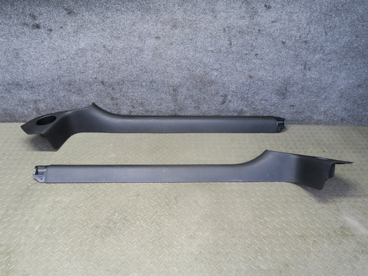 08-17 Audi B8 A5 S5 Set of 2 Front Door Inner Scuff Sill Trim Panel OEM
