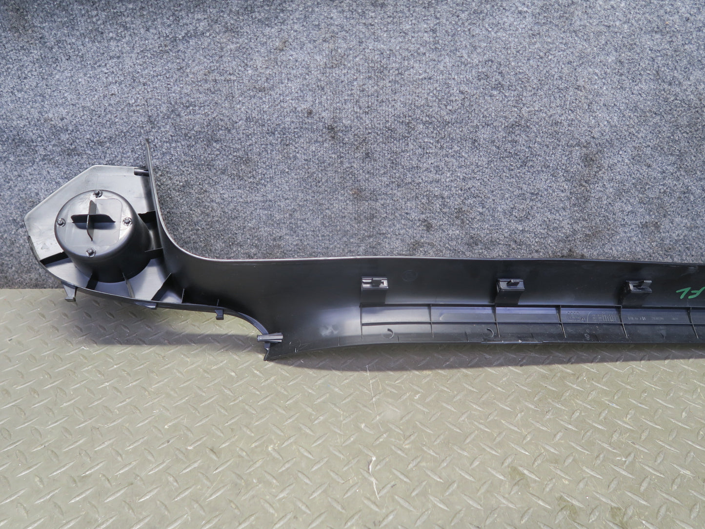 08-17 Audi B8 A5 S5 Set of 2 Front Door Inner Scuff Sill Trim Panel OEM