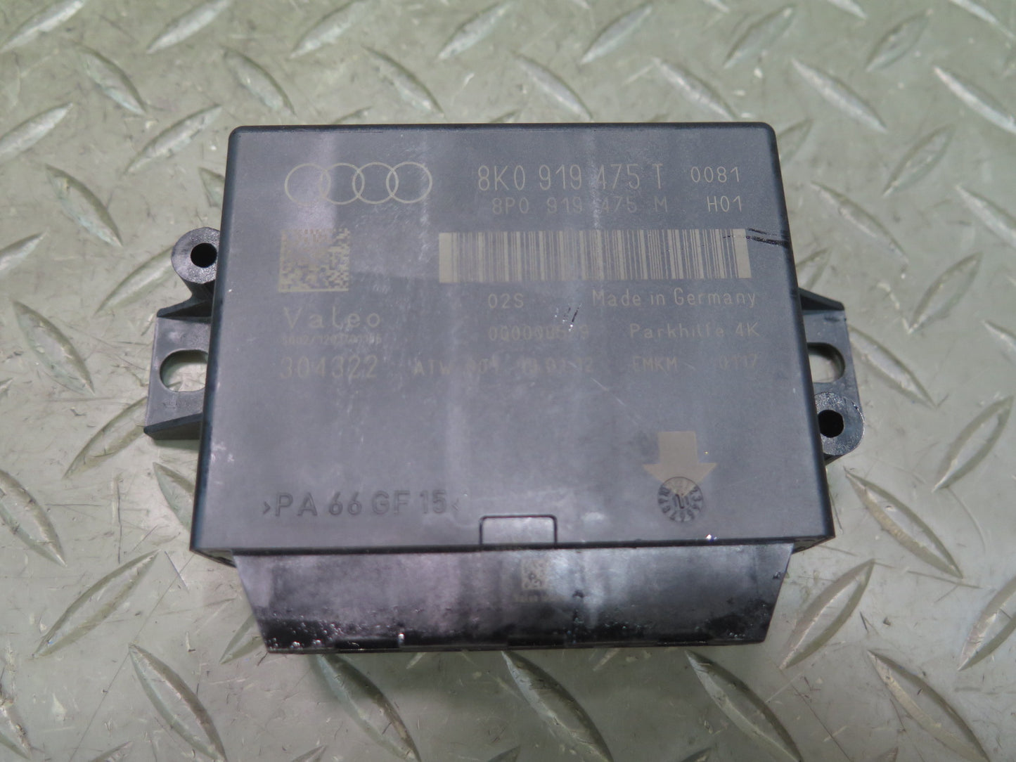 08-12 Audi 8T A5 S5 Parking Assist Distance Control Module 8K0919475T OEM