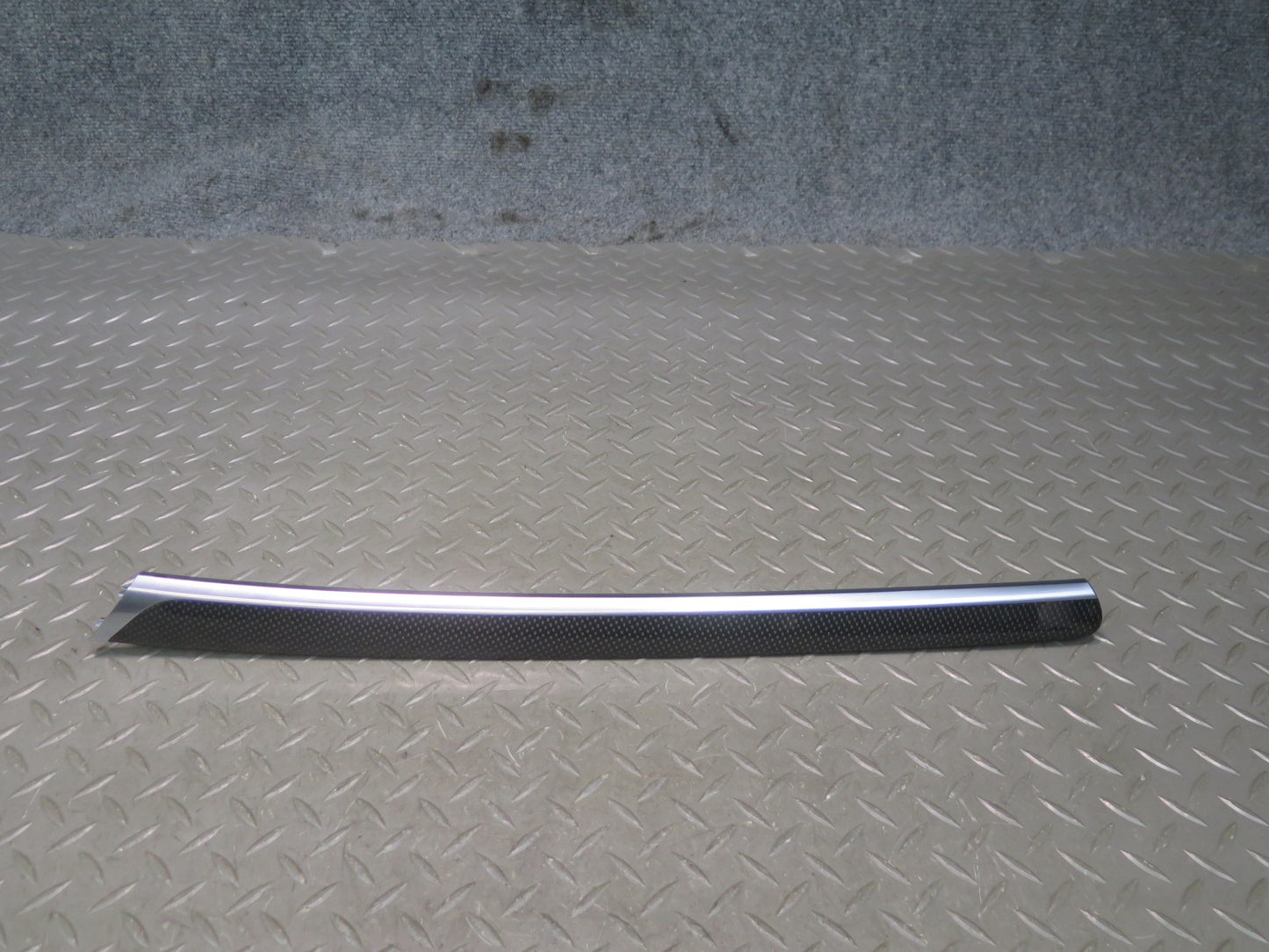 08-16 Audi S5 B8 Coupe Set of 4 Front  & Rear Door Trim Panel Carbon Fiber OEM