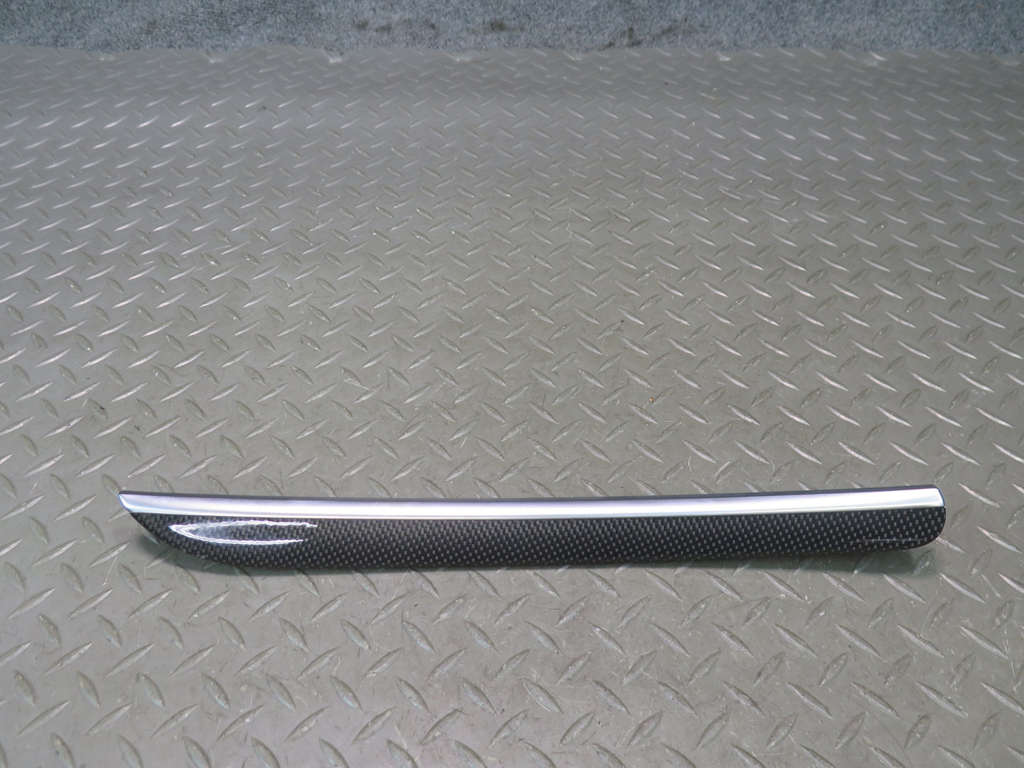 08-16 Audi S5 B8 Coupe Set of 4 Front  & Rear Door Trim Panel Carbon Fiber OEM