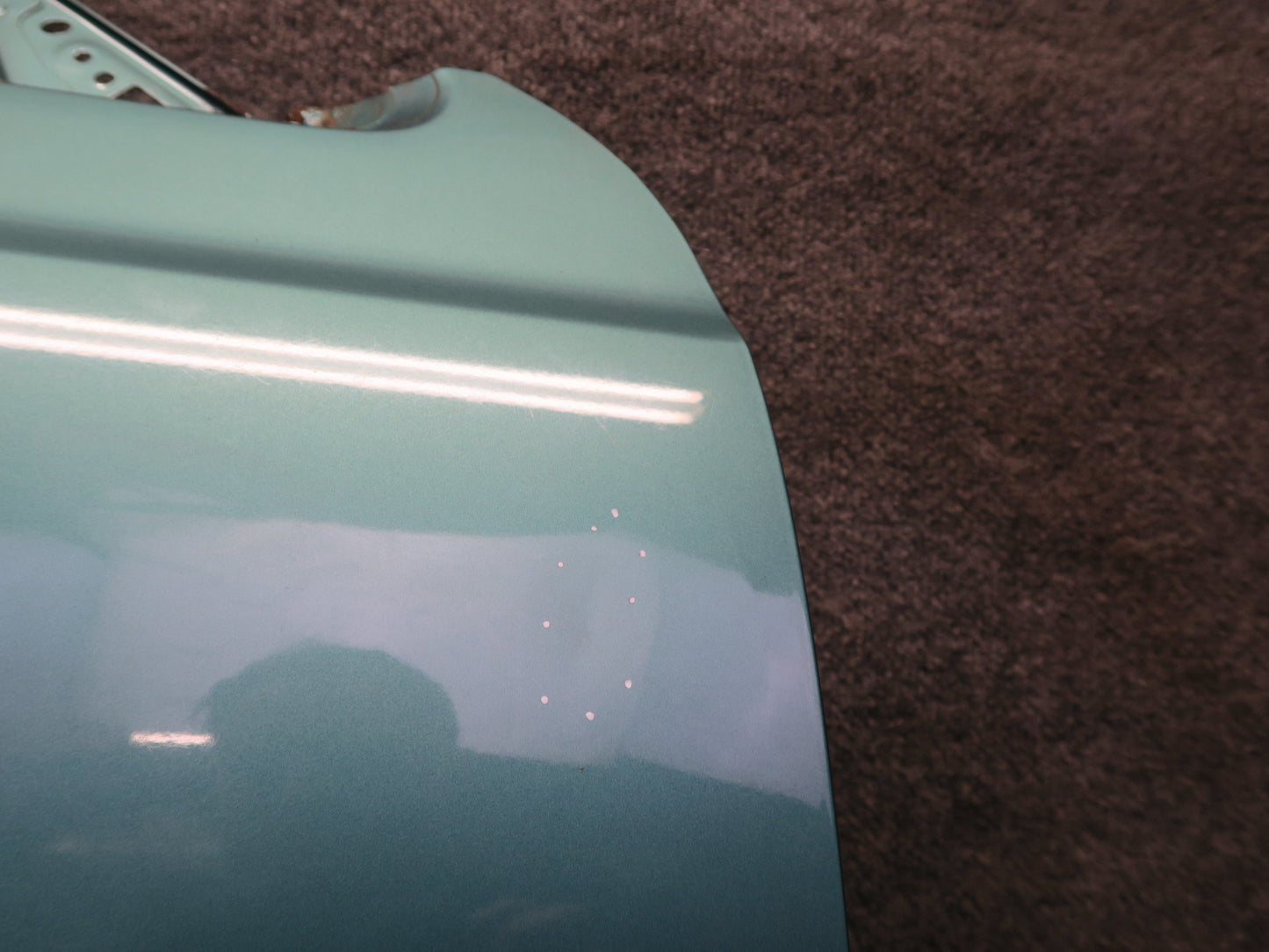96-98 Nissan Stagea WGC34 Front Right Door Shell Panel Emerald Green OEM