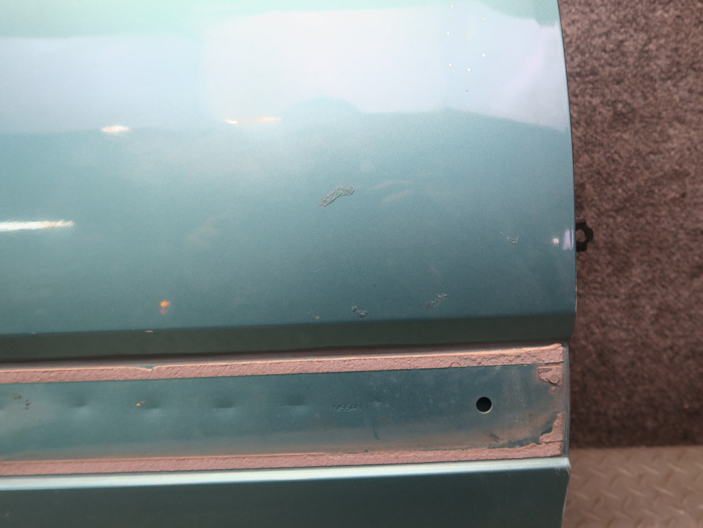96-98 Nissan Stagea WGC34 Front Right Door Shell Panel Emerald Green OEM