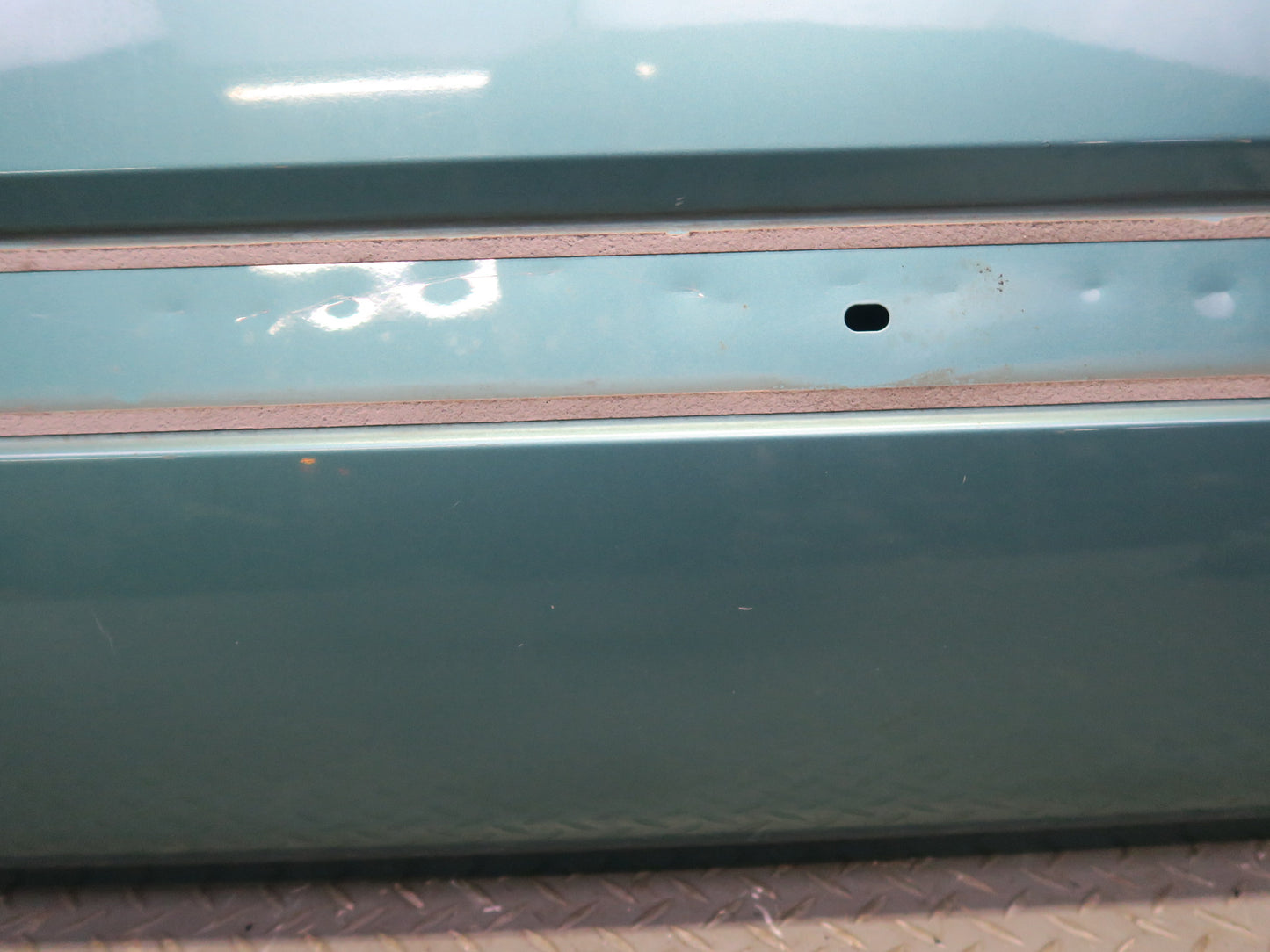 96-98 Nissan Stagea WGC34 Front Right Door Shell Panel Emerald Green OEM