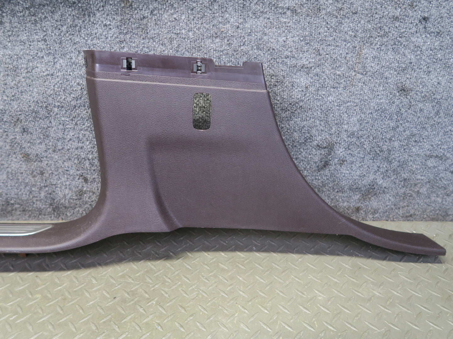 11-18 Porsche Cayenne 958 Right Left Side B Pillar Lower Trim Cover Panel Set