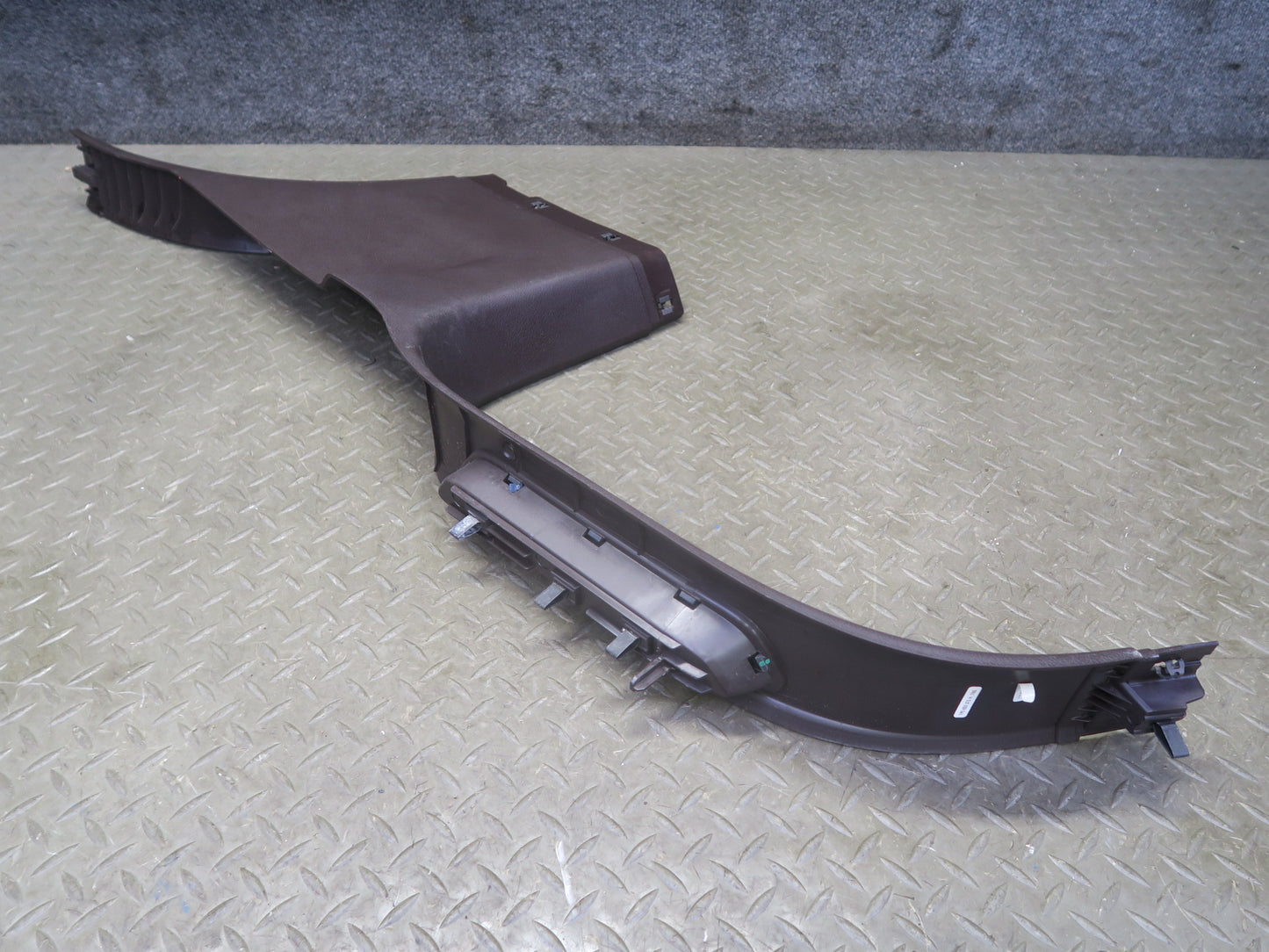 11-18 Porsche Cayenne 958 Right Left Side B Pillar Lower Trim Cover Panel Set