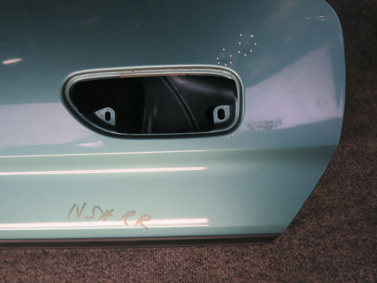 96-98 Nissan Stagea WGC34 Rear Right Door Shell Panel Emerald Green OEM