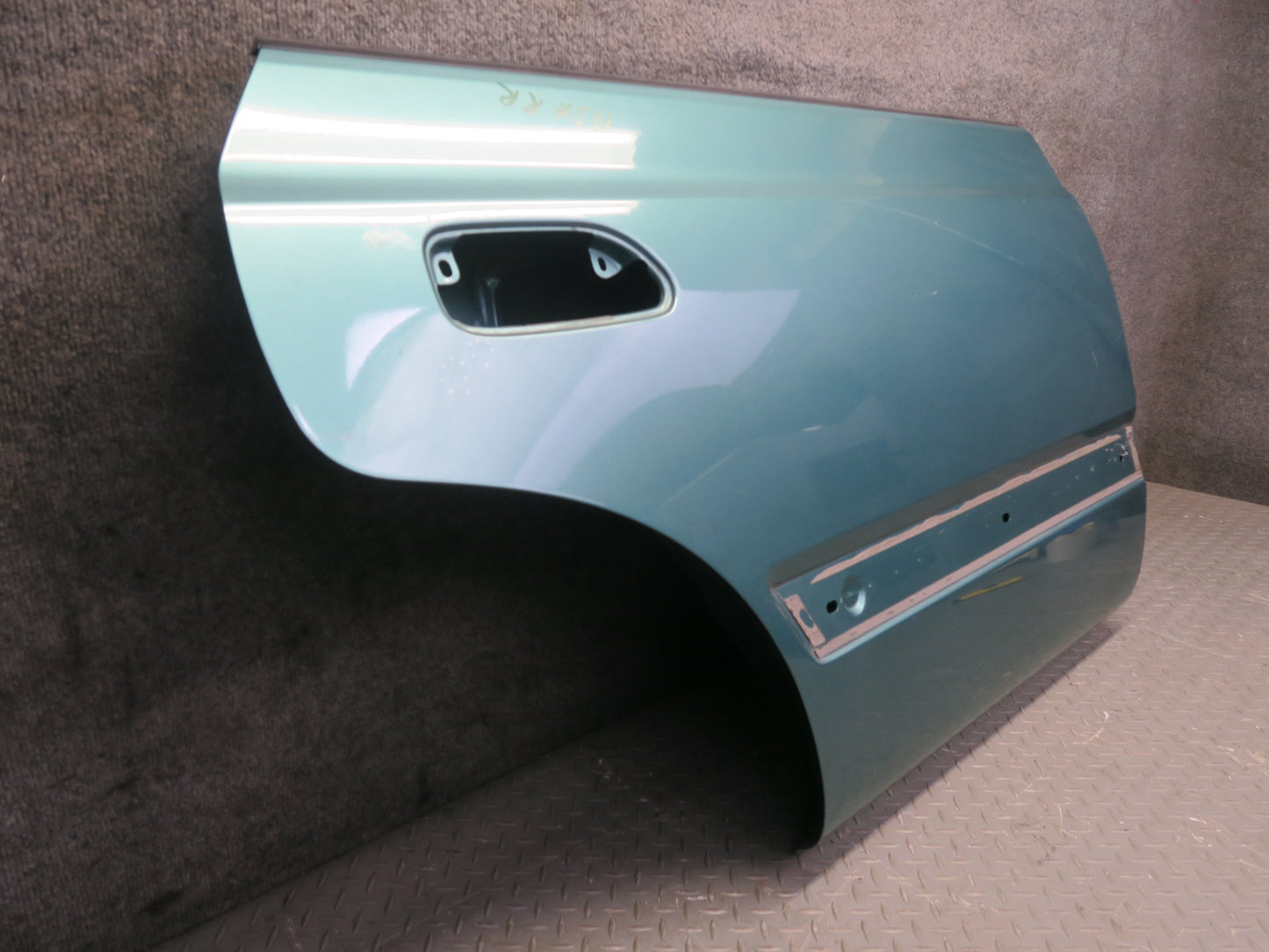 96-98 Nissan Stagea WGC34 Rear Right Door Shell Panel Emerald Green OEM