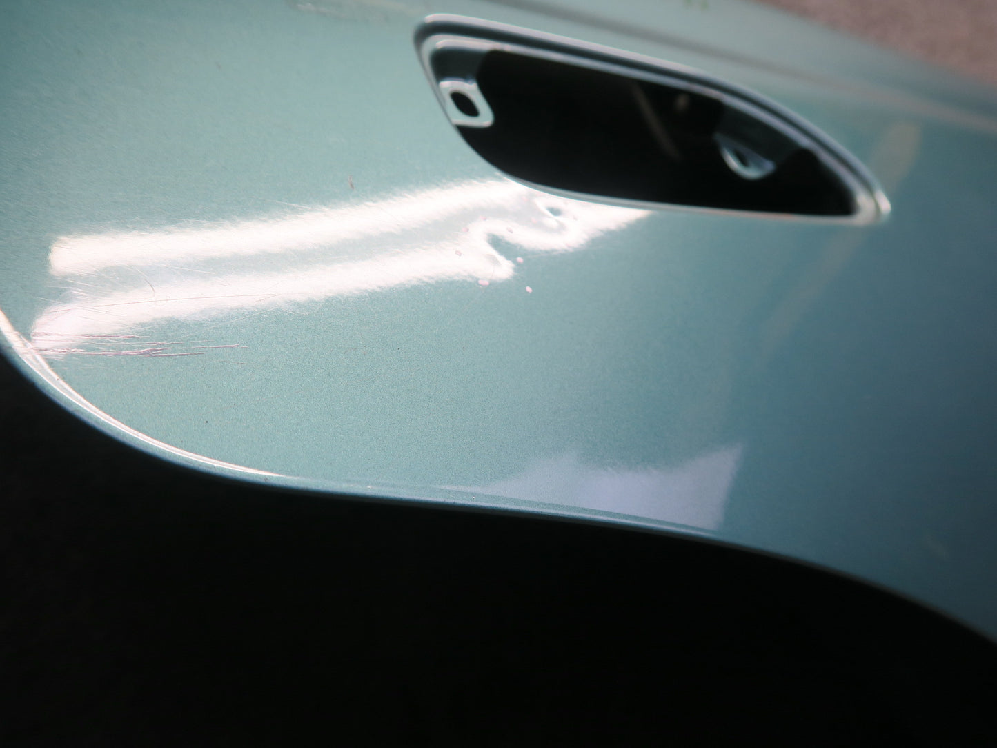 96-98 Nissan Stagea WGC34 Rear Right Door Shell Panel Emerald Green OEM