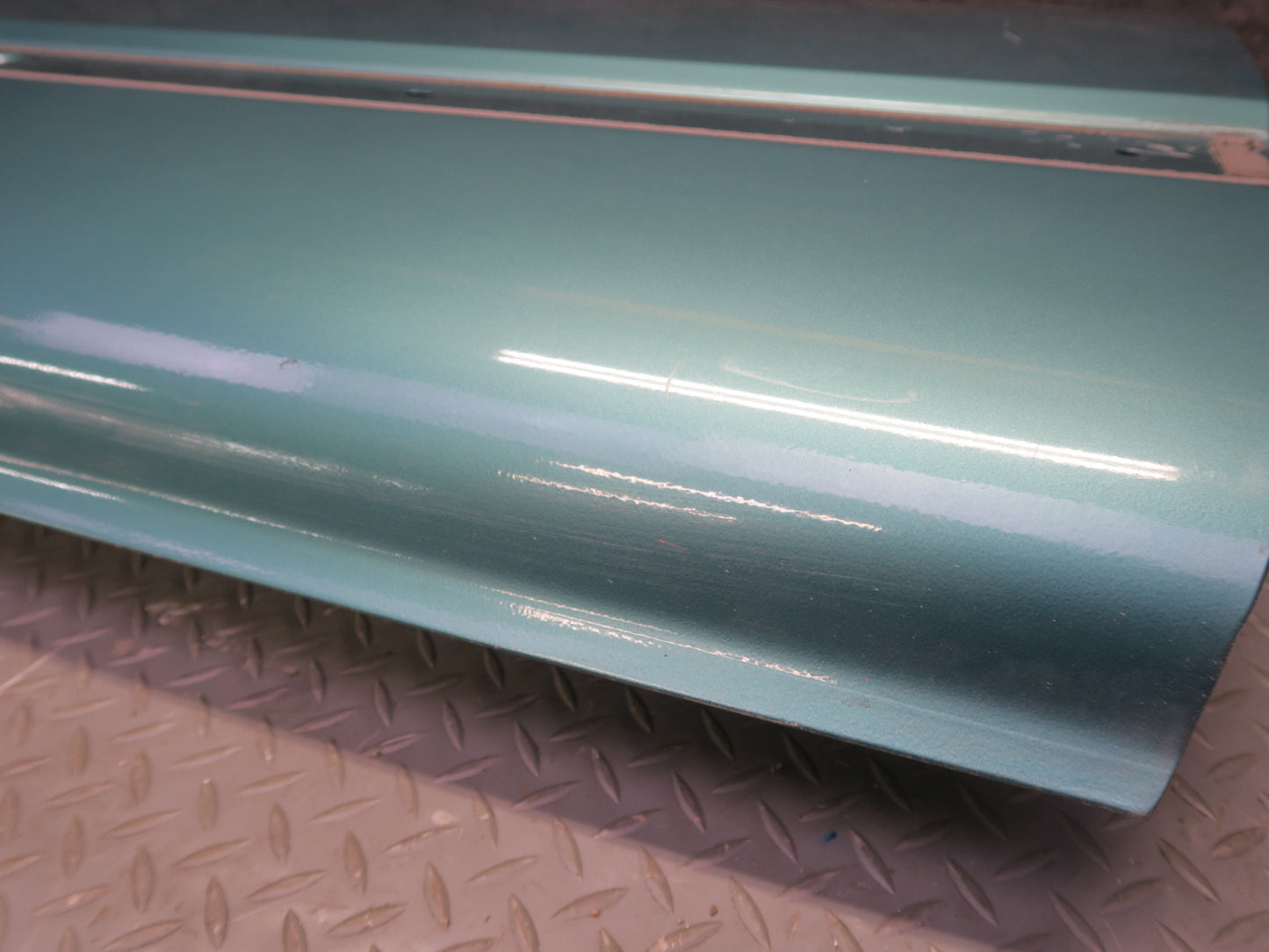 96-98 Nissan Stagea WGC34 Rear Right Door Shell Panel Emerald Green OEM