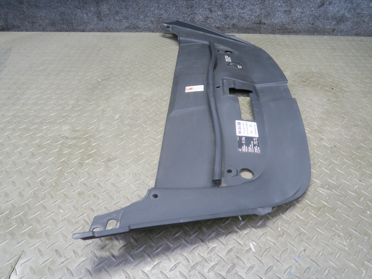11-14 Porsche Cayenne 958 Left Center Right Under Hood Engine Bay Cover Trim Set
