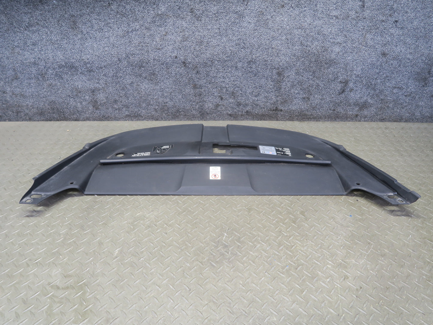 11-14 Porsche Cayenne 958 Left Center Right Under Hood Engine Bay Cover Trim Set