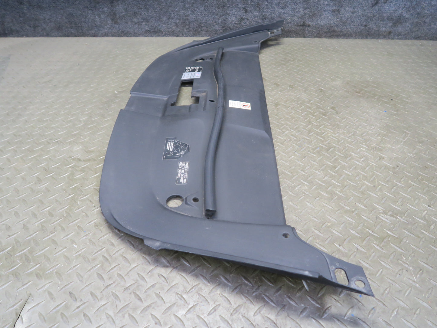 11-14 Porsche Cayenne 958 Left Center Right Under Hood Engine Bay Cover Trim Set