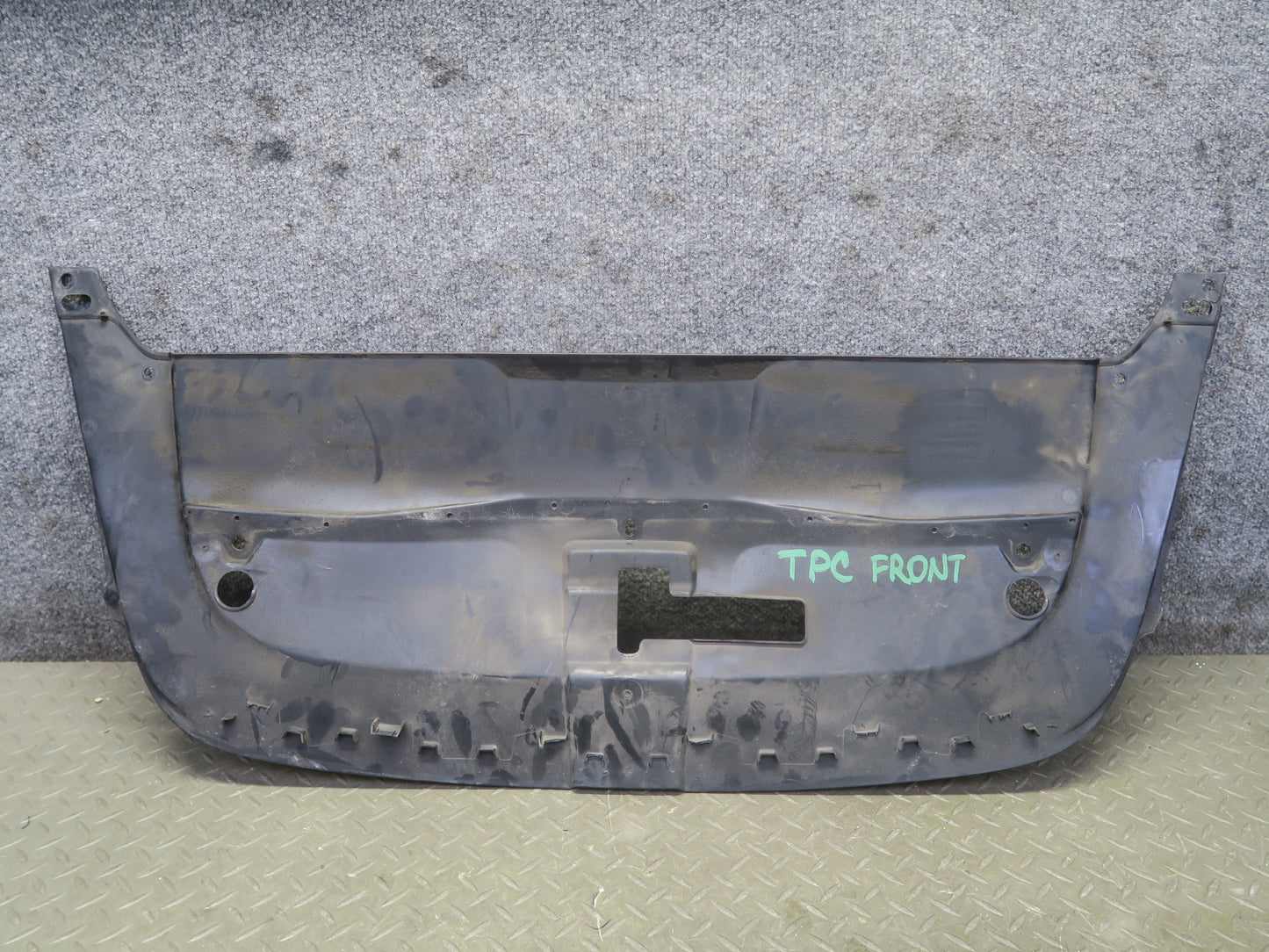 11-14 Porsche Cayenne 958 Left Center Right Under Hood Engine Bay Cover Trim Set