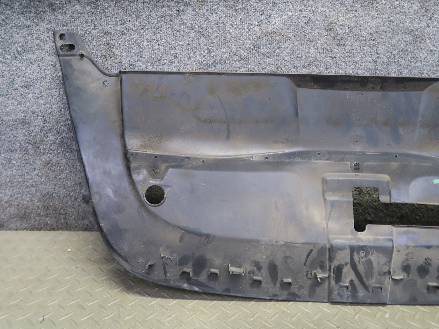 11-14 Porsche Cayenne 958 Left Center Right Under Hood Engine Bay Cover Trim Set