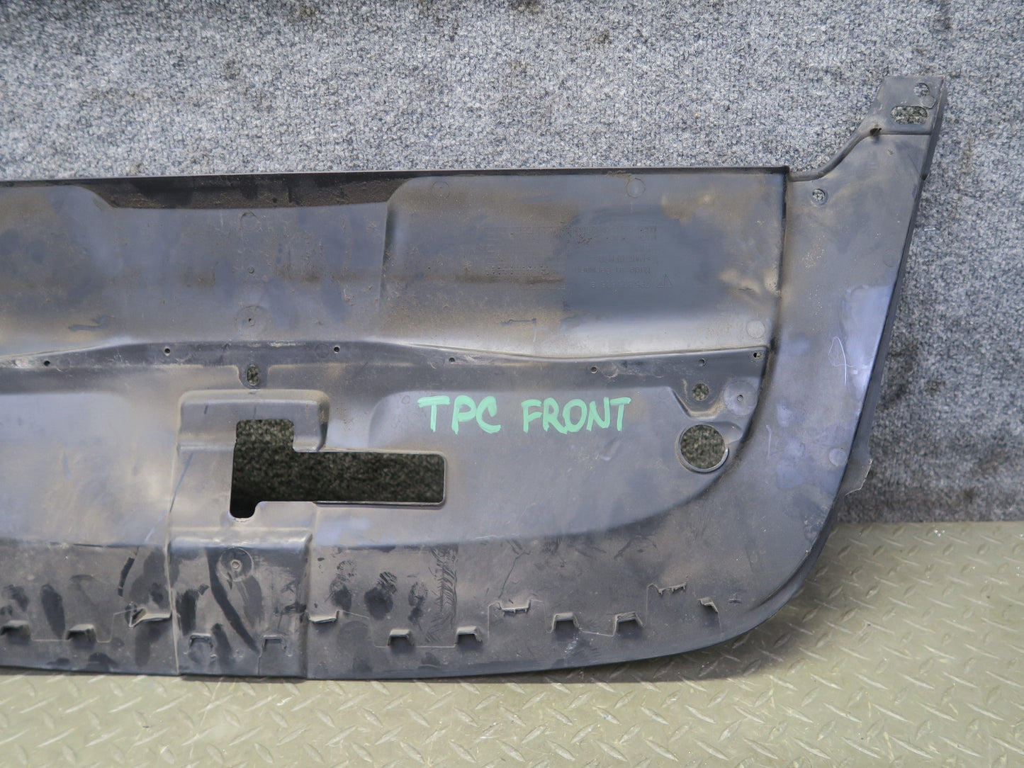11-14 Porsche Cayenne 958 Left Center Right Under Hood Engine Bay Cover Trim Set