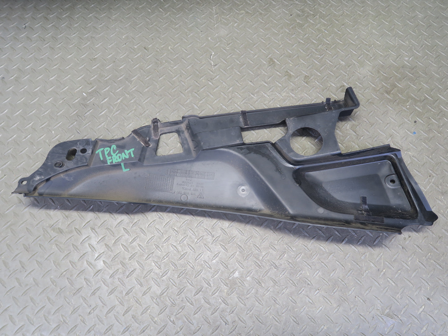 11-14 Porsche Cayenne 958 Left Center Right Under Hood Engine Bay Cover Trim Set