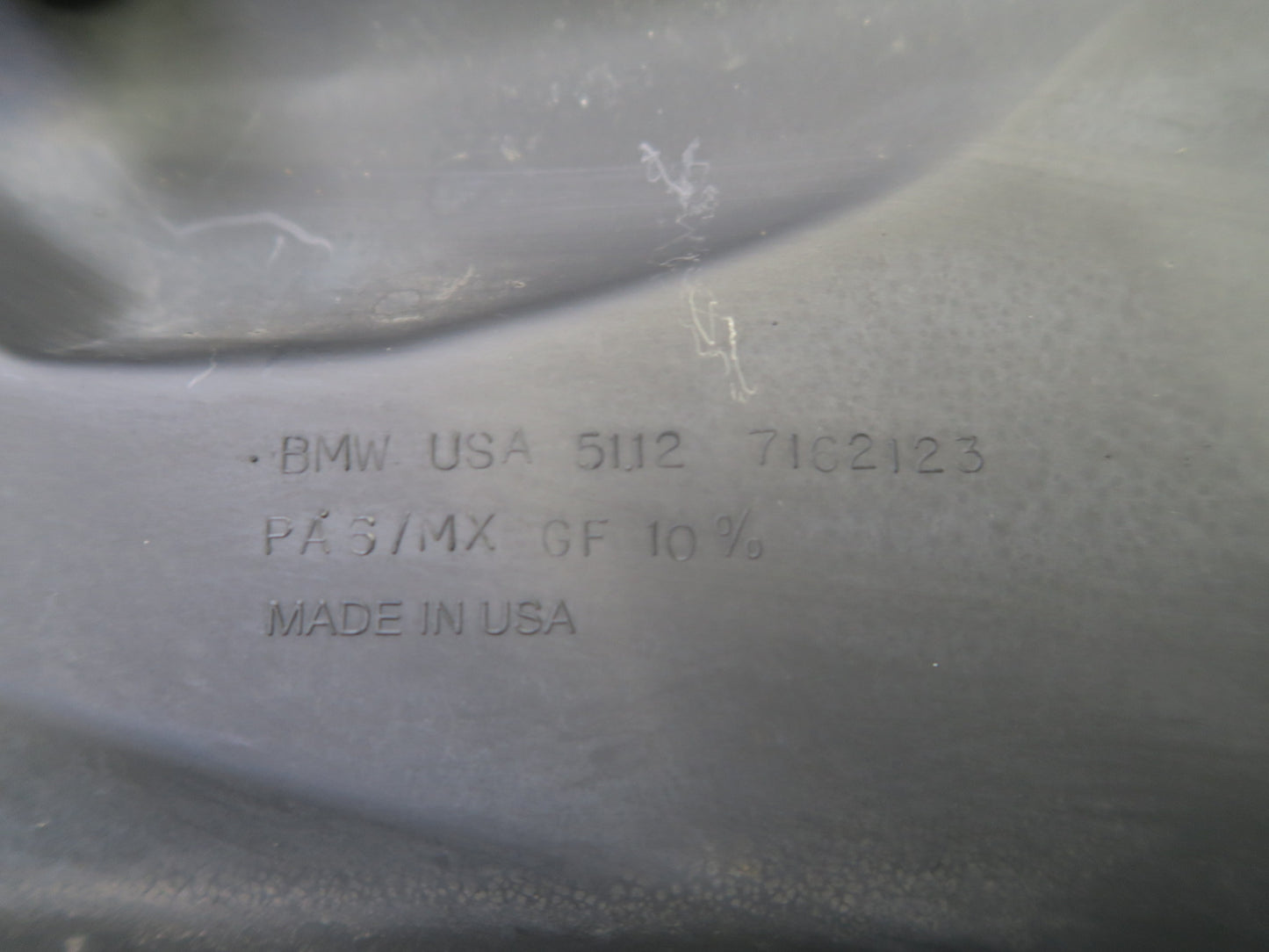03-08 BMW E85 Z4 Engine Front Upper Radiator Trim Cover Panel 7162123 OEM