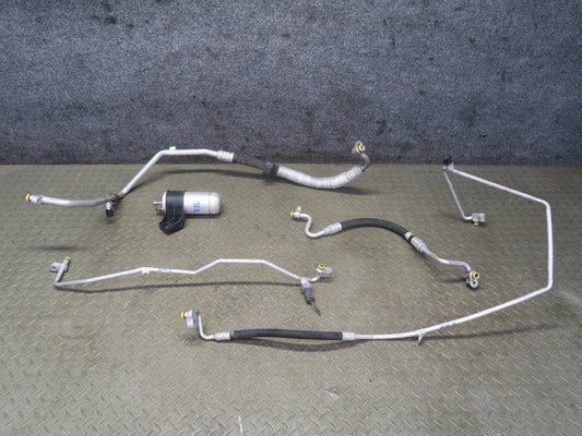06-08 BMW E85 Z4 N52 3.0L Set of 5 A/C Air Condition Hose Pipe Line w Dryer OEM