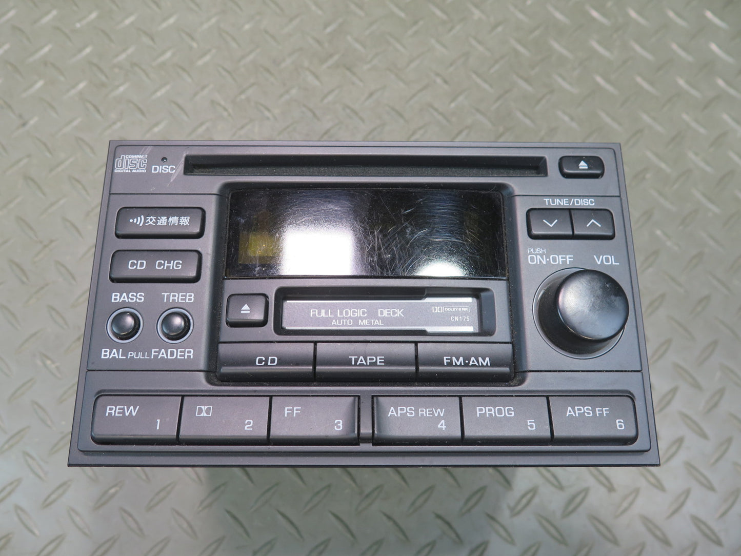 1996 Nissan Stagea WGC34 Clarion PN-2098 Radio Cassette CD Player Receiver OEM