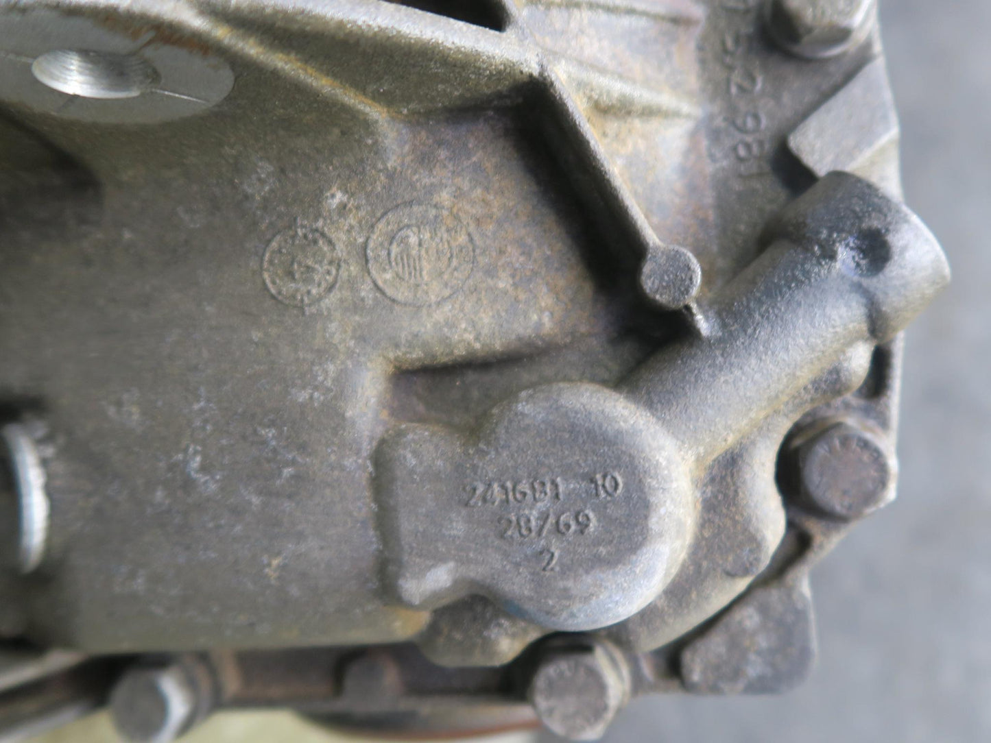 03-05 BMW E85 Z4 3.0L M54 M/T Rear Axle Differential Carrier 3.07 Ratio 110K OEM
