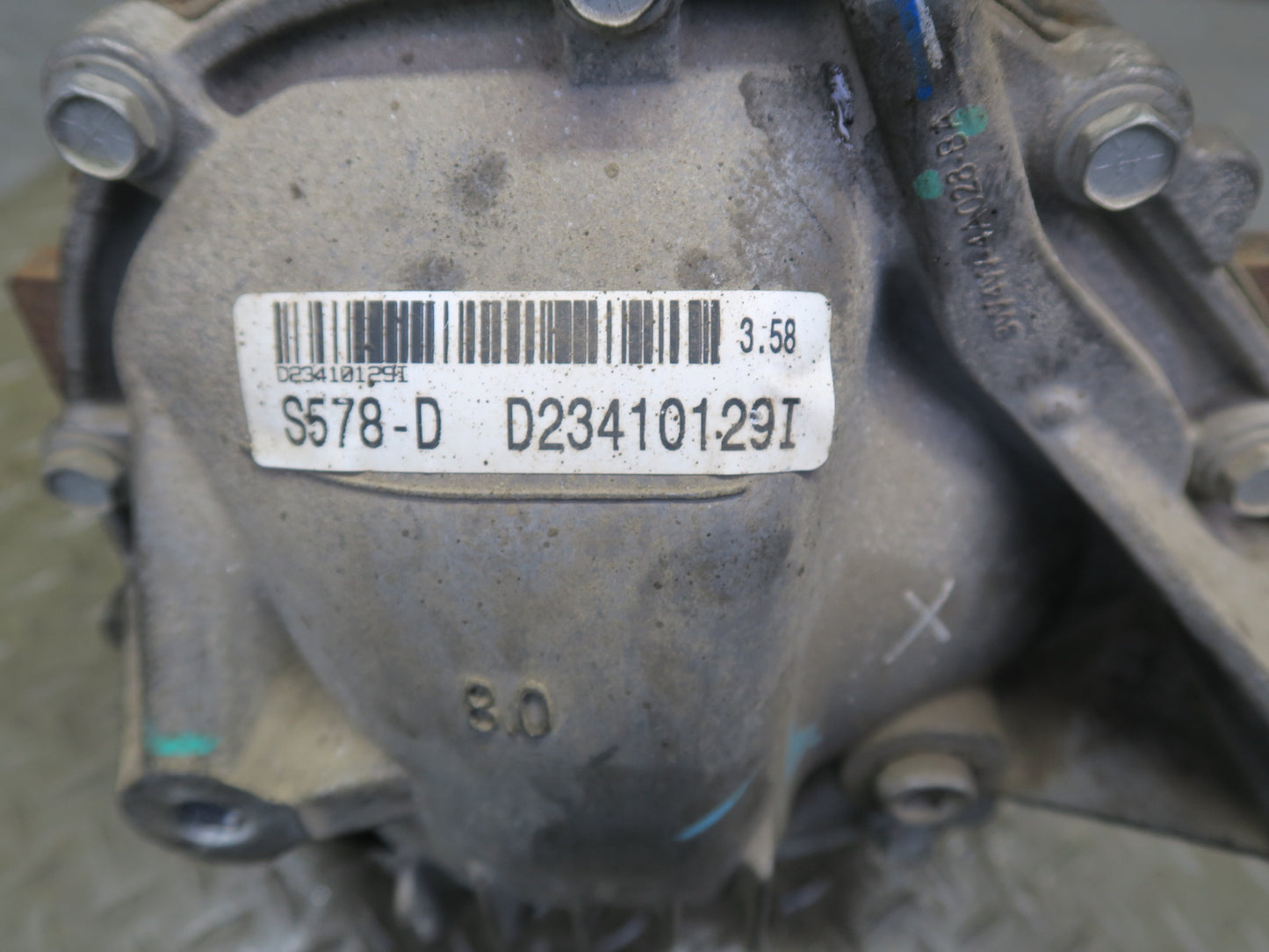 03-05 Ford Thunderbird Rear Differential Carrier 3:58 Ratio 33k Miles OEM