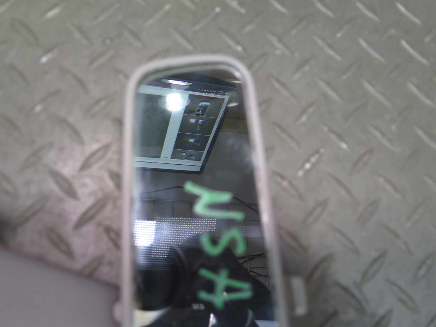 96-98 Nissan Stagea WGC34 Manual Dimming Interior Rear View Mirror OEM