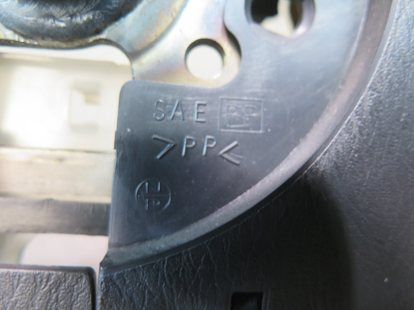 96-98 Nissan Stagea WGC34 Leather Steering Black OEM
