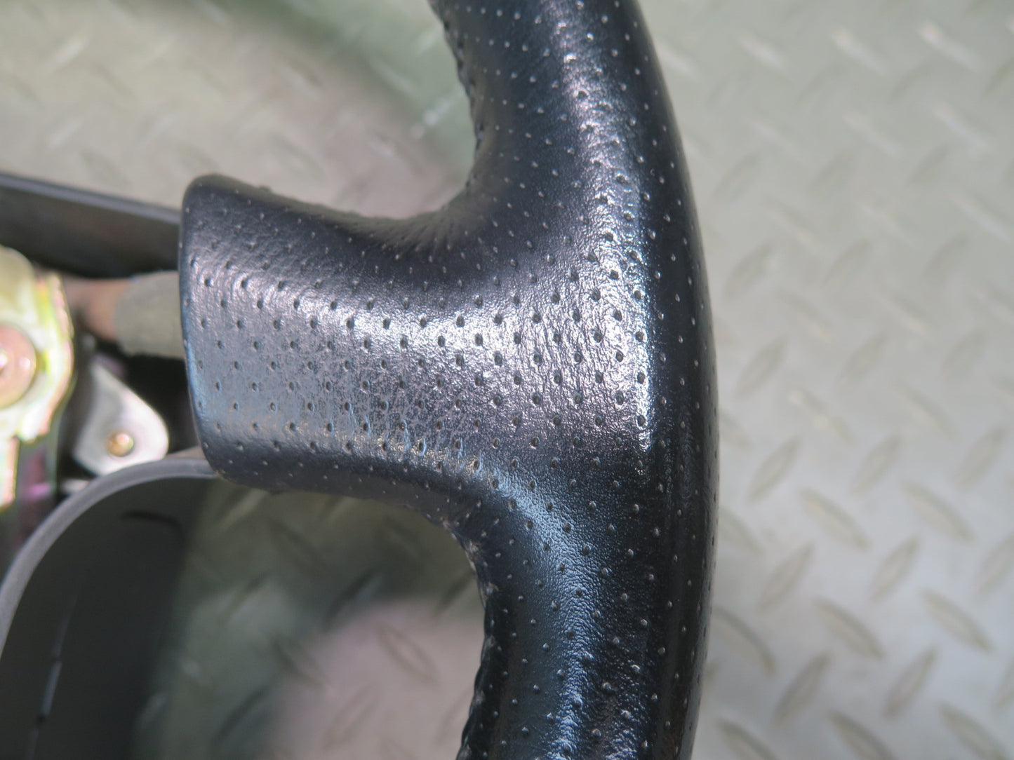 96-98 Nissan Stagea WGC34 Leather Steering Black OEM