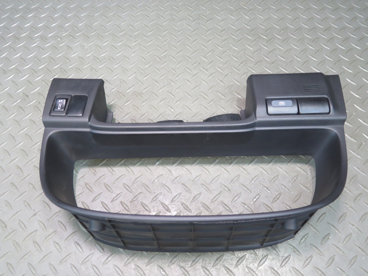 96-98 Nissan Stagea WGC34 Instrument Cluster Surround Trim Panel w Switches OEM
