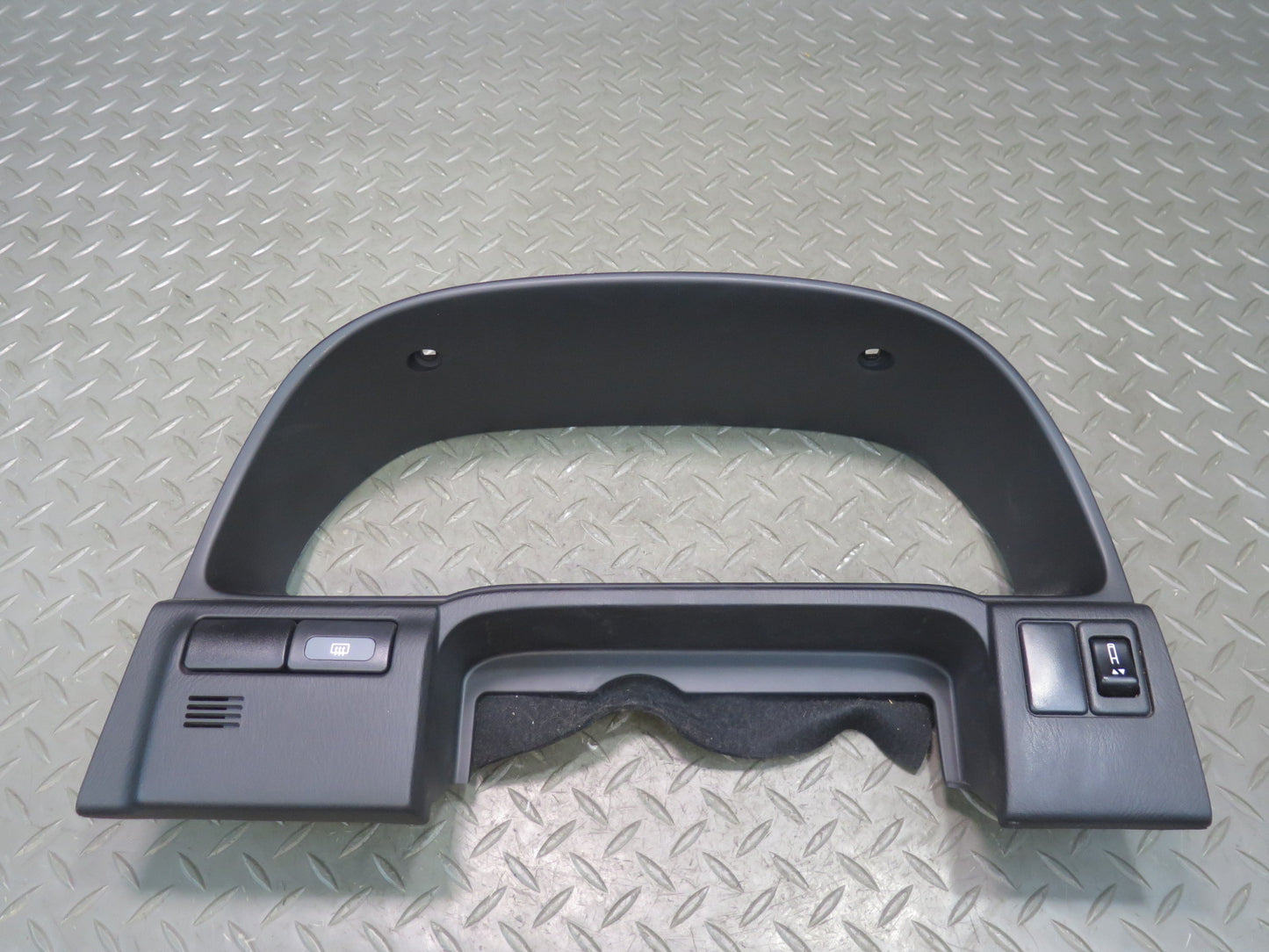 96-98 Nissan Stagea WGC34 Instrument Cluster Surround Trim Panel w Switches OEM