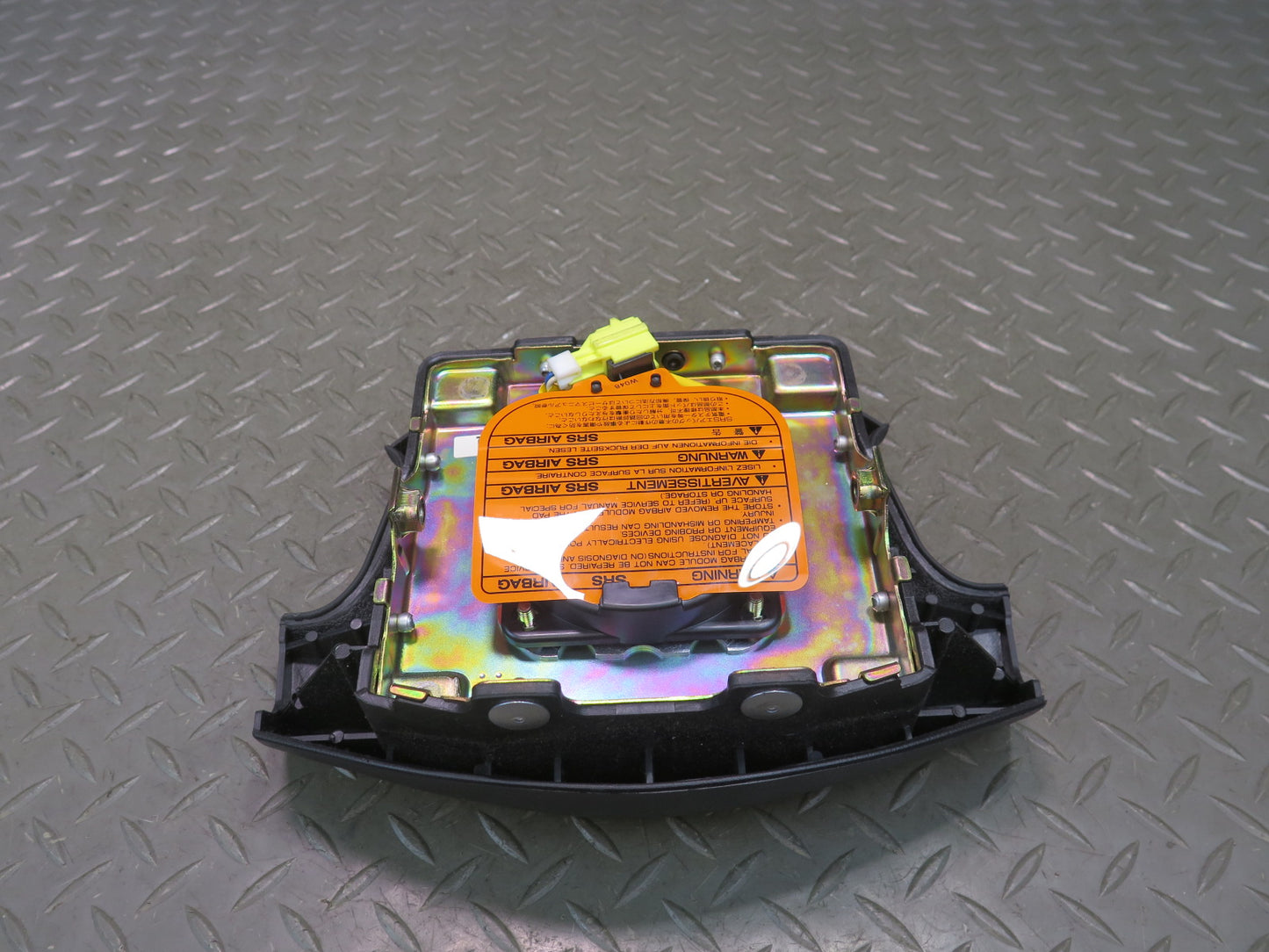 96-98 NISSAN STAGEA WGC34 STEERING WHEEL SRS AIRBAG OEM
