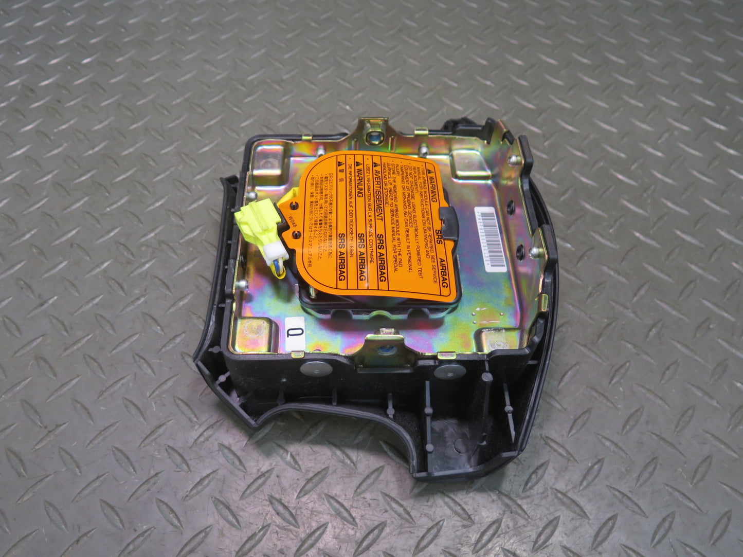 96-98 NISSAN STAGEA WGC34 STEERING WHEEL SRS AIRBAG OEM