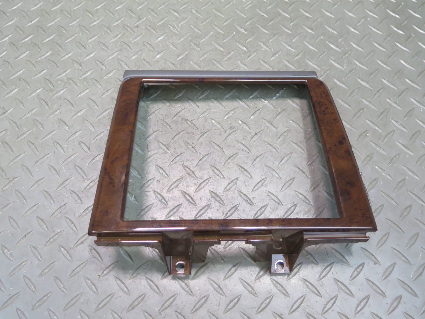 96-98 Nissan Stagea WGC34 Center Console Dashboard Wood Bezel Trim Cover OEM