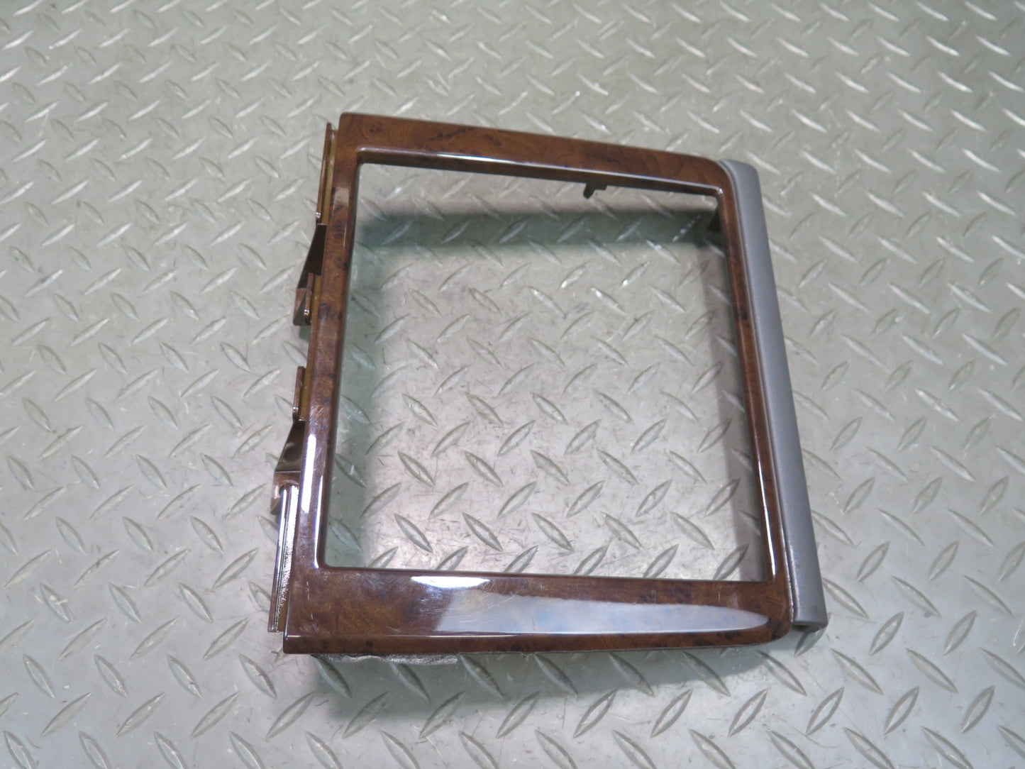 96-98 Nissan Stagea WGC34 Center Console Dashboard Wood Bezel Trim Cover OEM