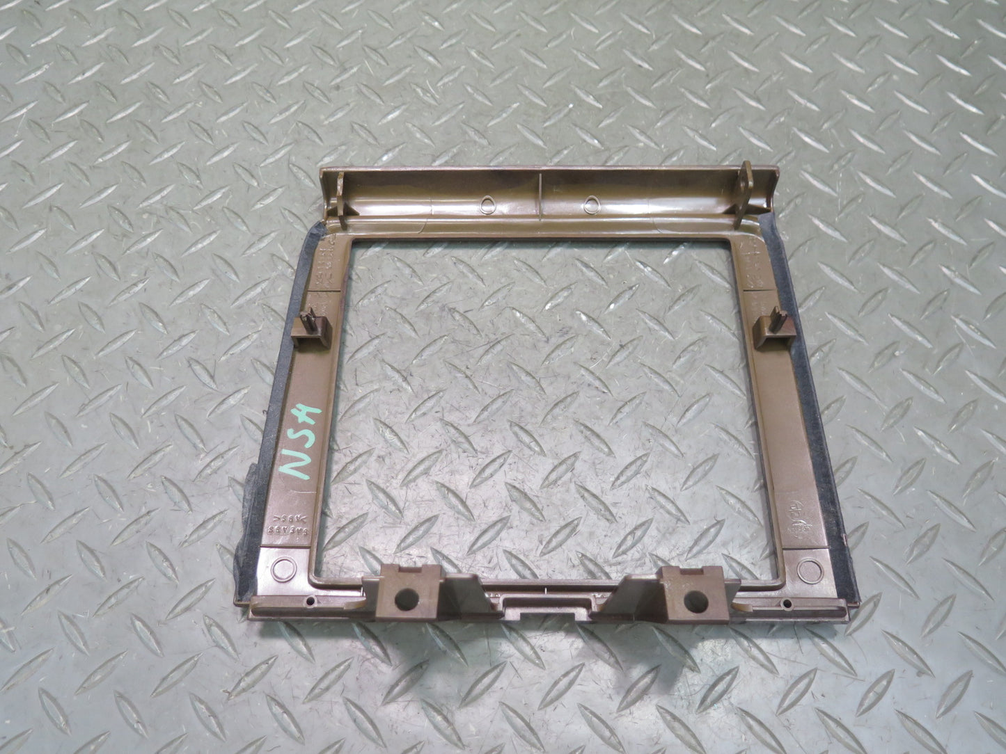 96-98 Nissan Stagea WGC34 Center Console Dashboard Wood Bezel Trim Cover OEM