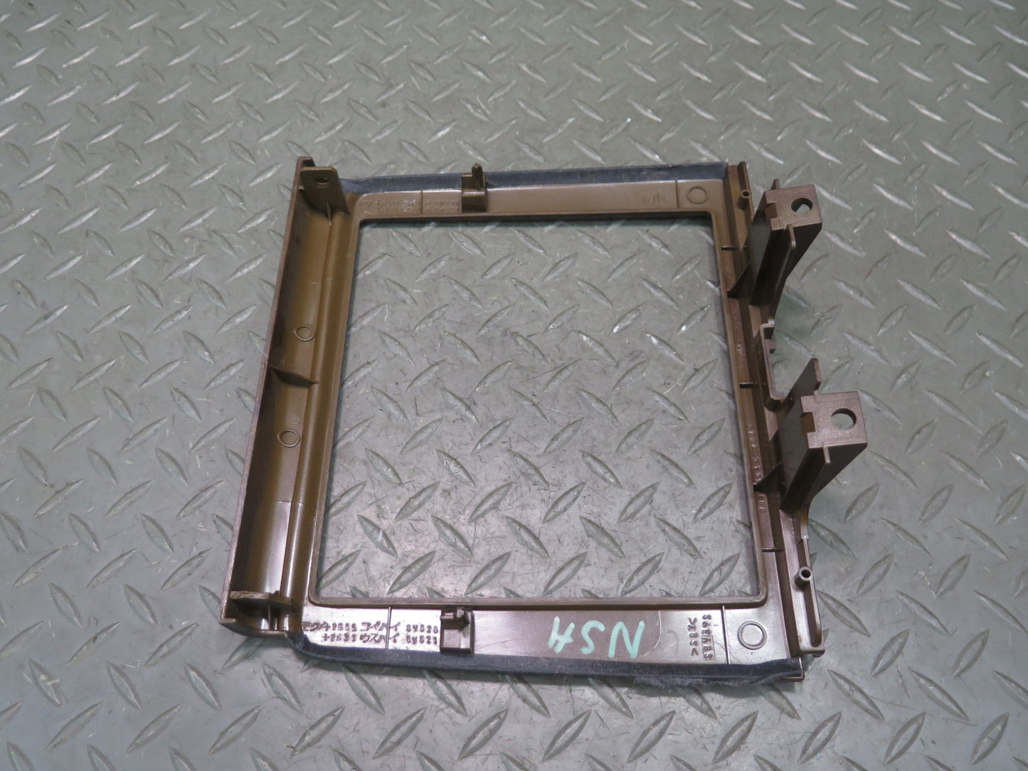 96-98 Nissan Stagea WGC34 Center Console Dashboard Wood Bezel Trim Cover OEM