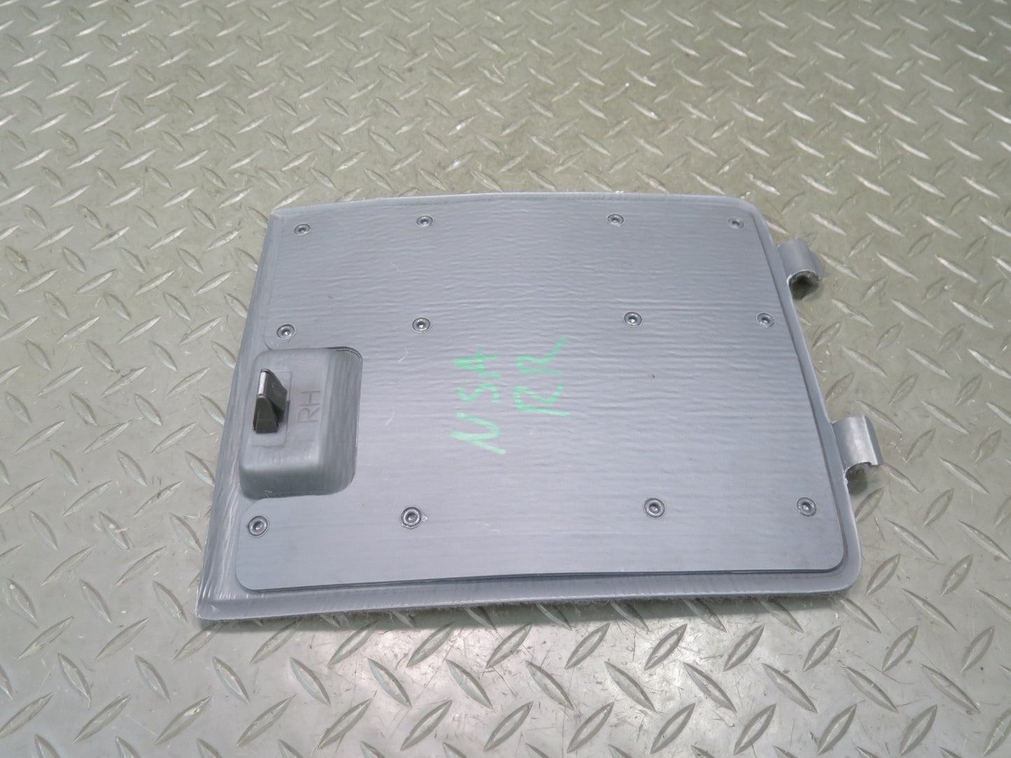 96-98 Nissan Stagea WGC34 Rear Right Trunk Access Trim Cover Gray OEM