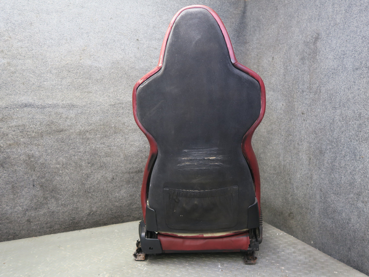 03-08 BMW E85 Z4 M-style Front Left & Right Sport Leather Heated Seat RED OEM