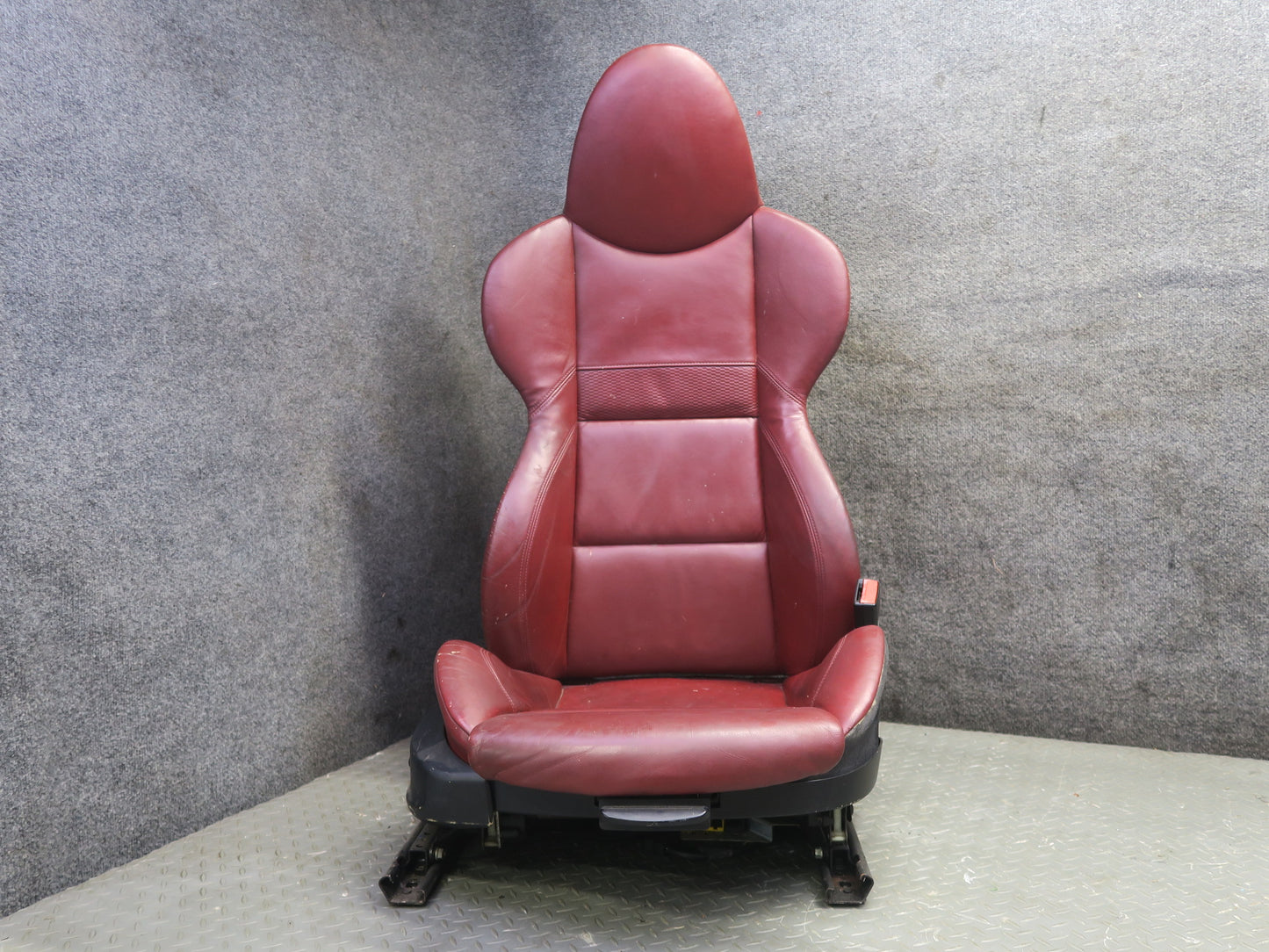 03-08 BMW E85 Z4 M-style Front Left & Right Sport Leather Heated Seat RED OEM