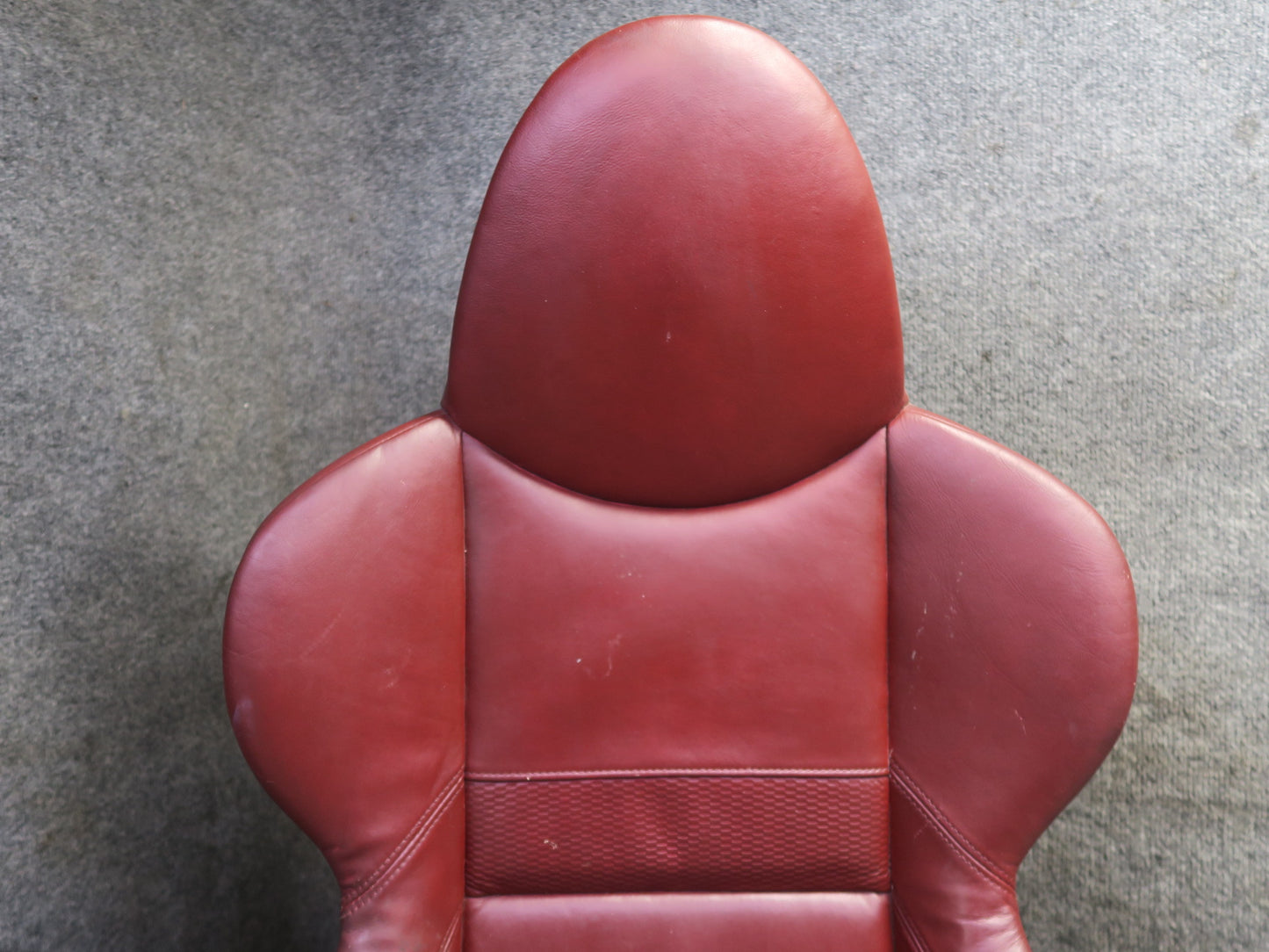 03-08 BMW E85 Z4 M-style Front Left & Right Sport Leather Heated Seat RED OEM