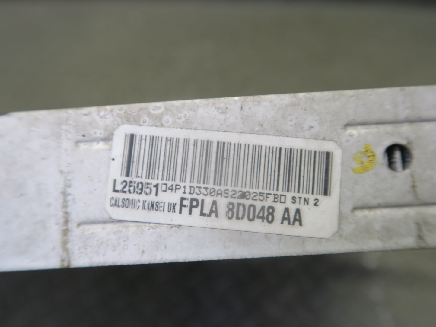 14-22 Range Rover Sport L494 Left Auxiliary Radiator Intercooler FPLA-8D048-AA