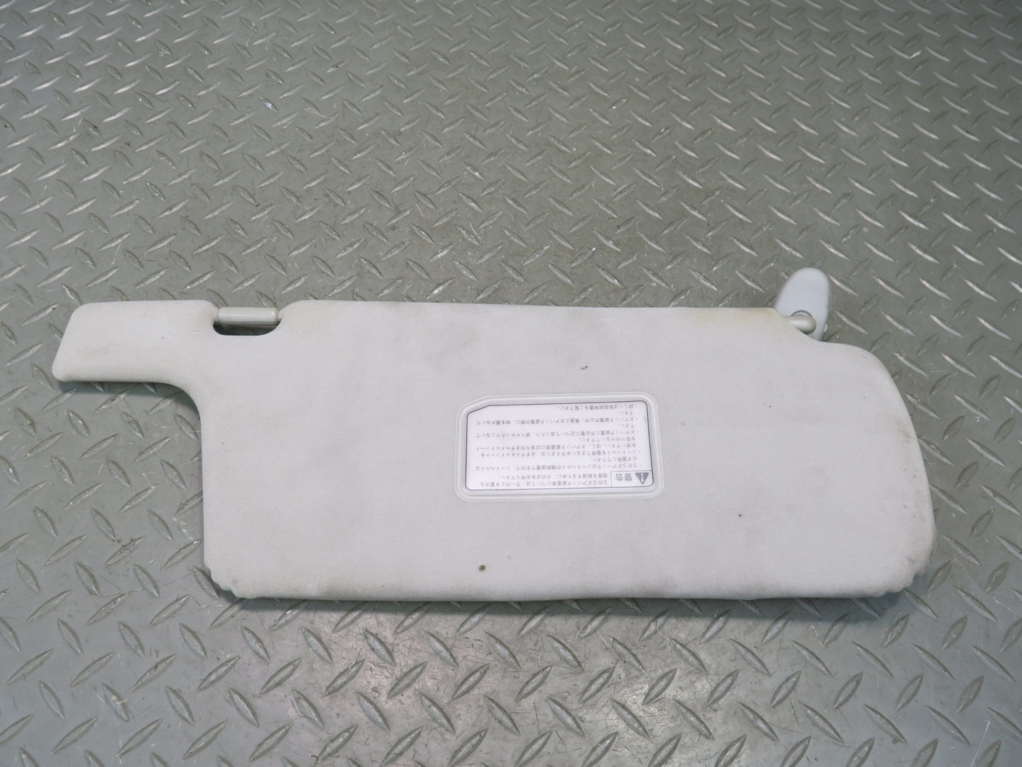 96-98 Nissan Stagea WGC34 Set of 2 Front Left & Right Sun Visor Light Gray OEM